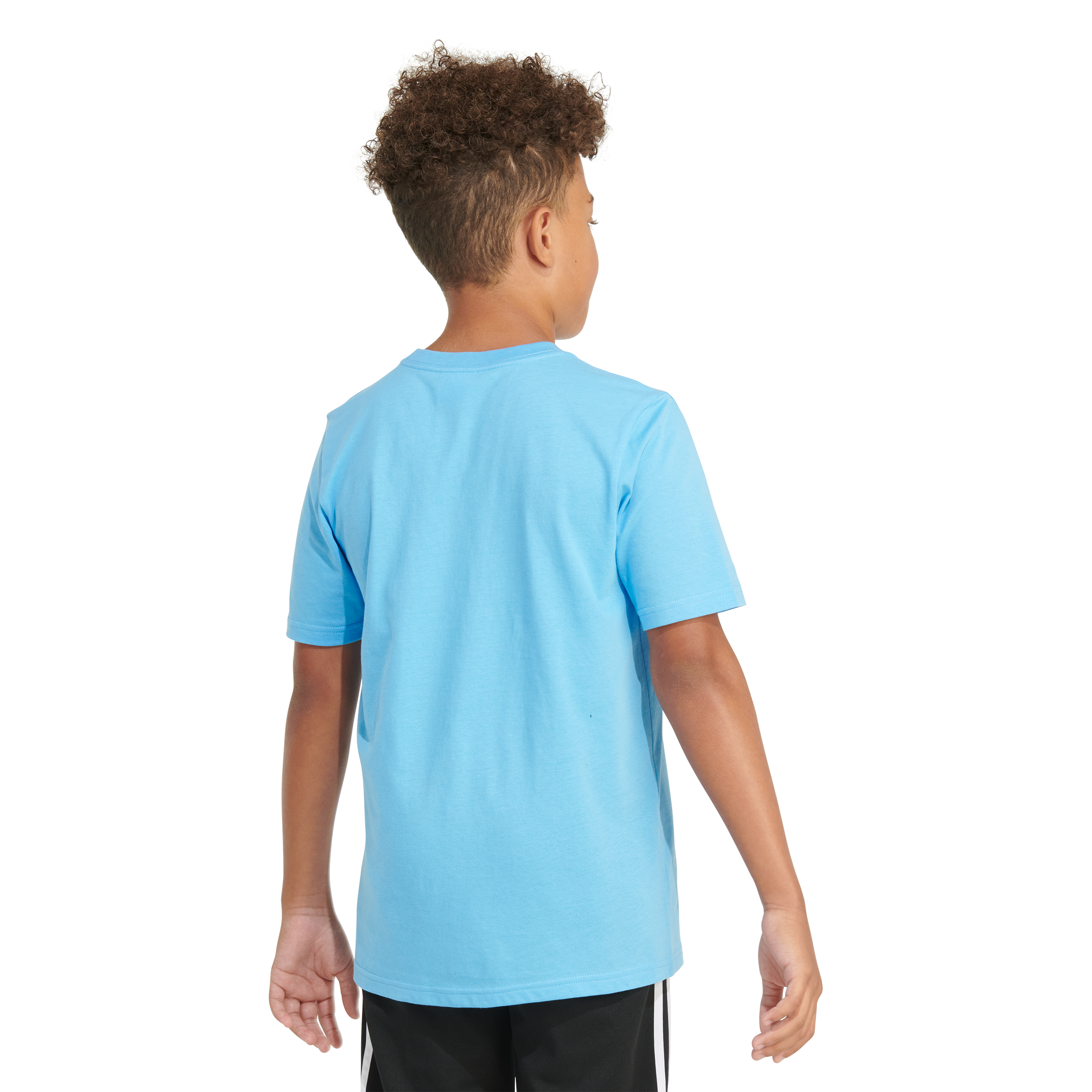 Boys' 2 Colour Logo Short Sleeve