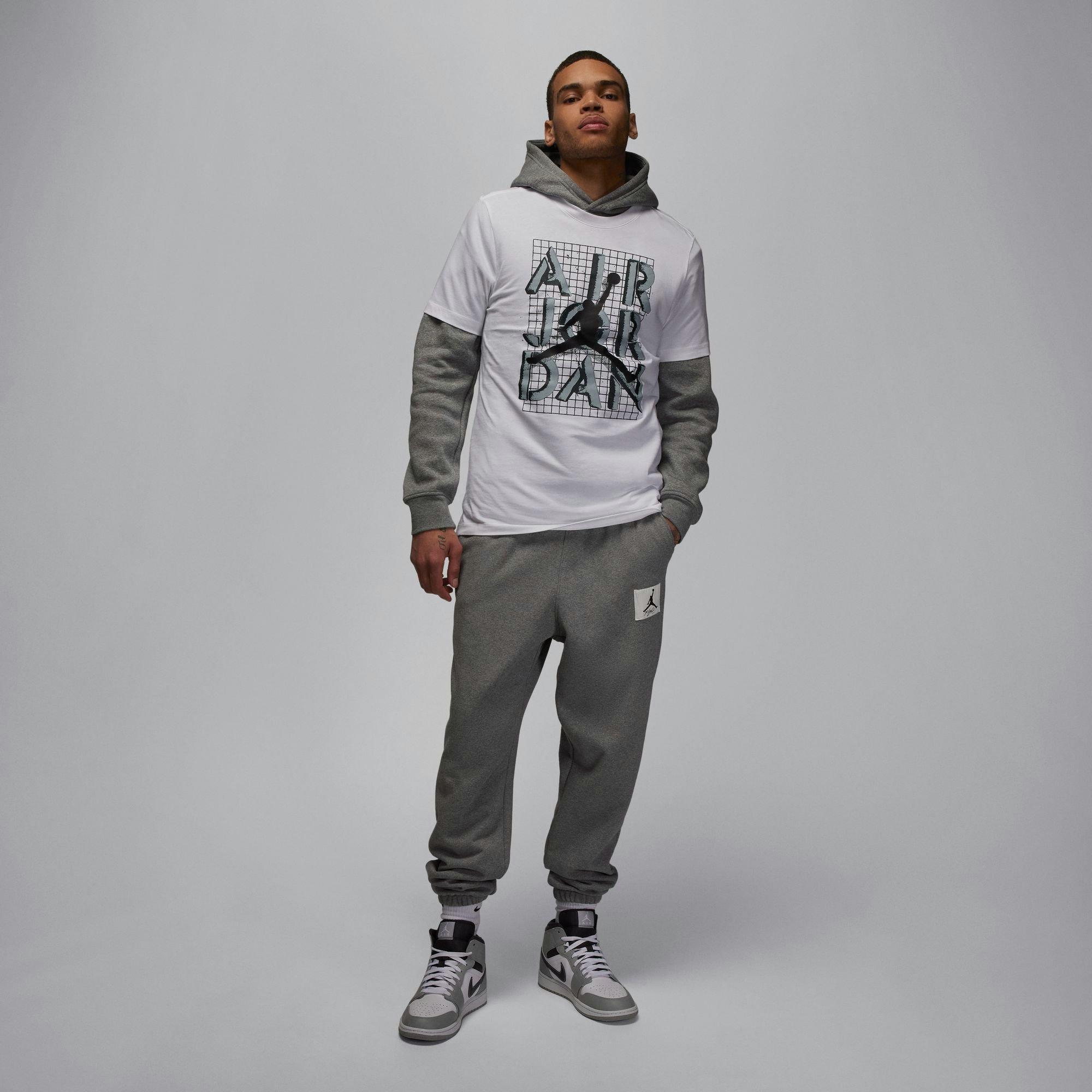 Men's Jumpman Stack Short Sleeve Crew T-Shirt