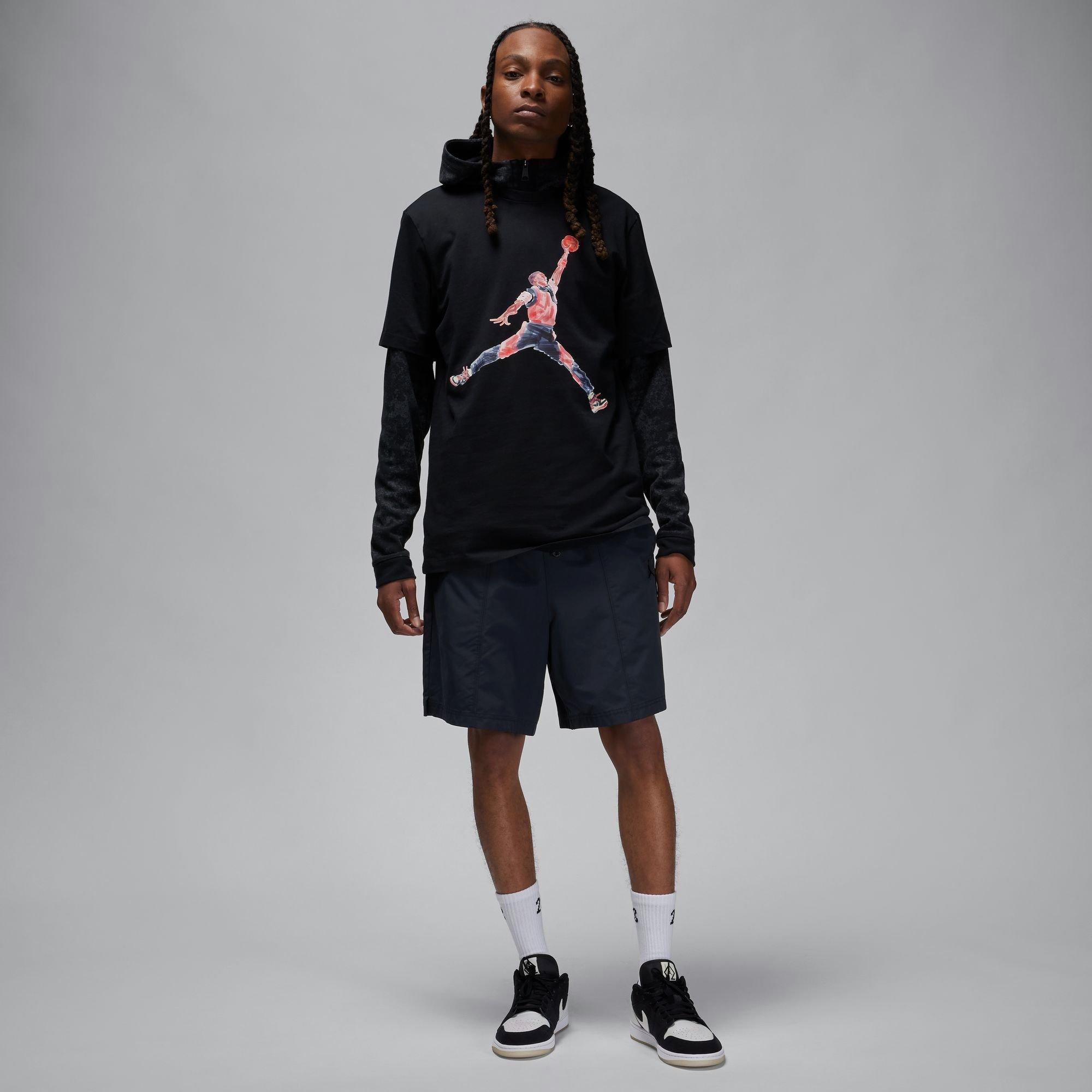Men's Jordan Jumpman Watercolour Short Sleeve Crew T-Shirt