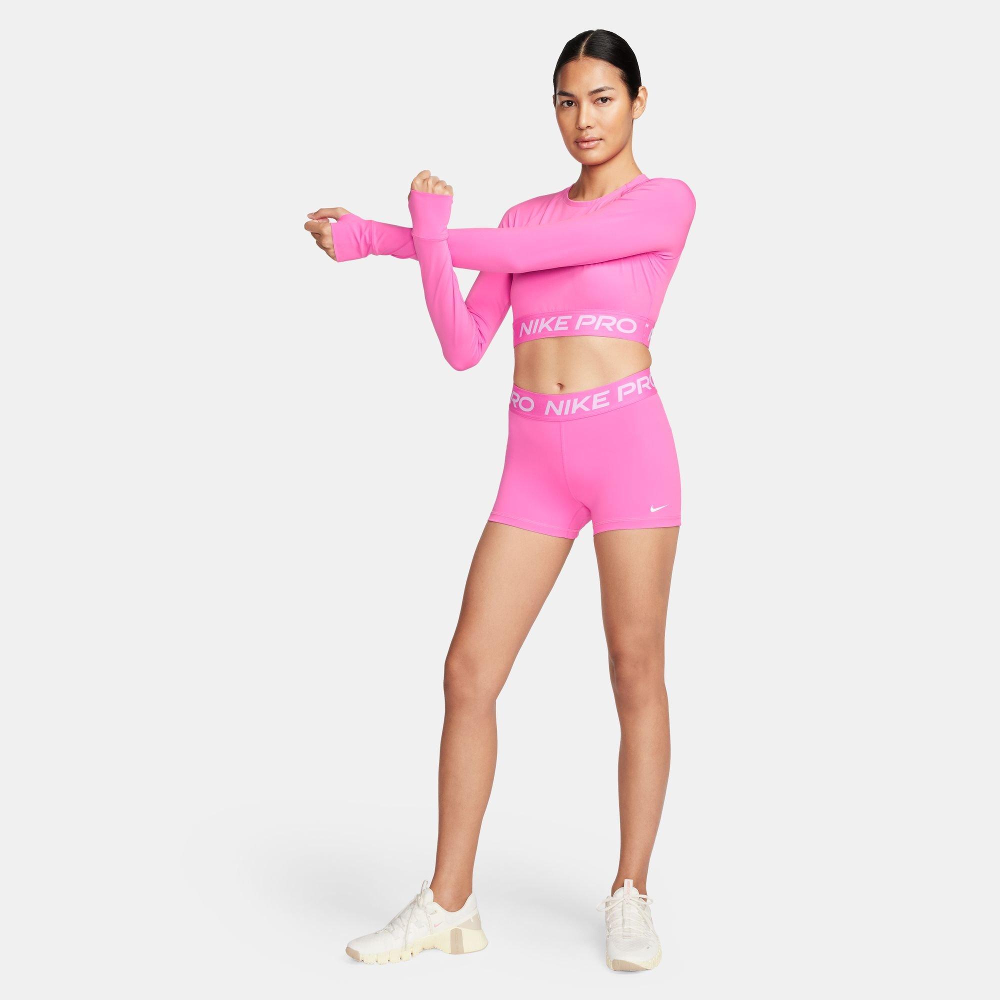 Women's Dri-FIT Cropped Long-Sleeve Top