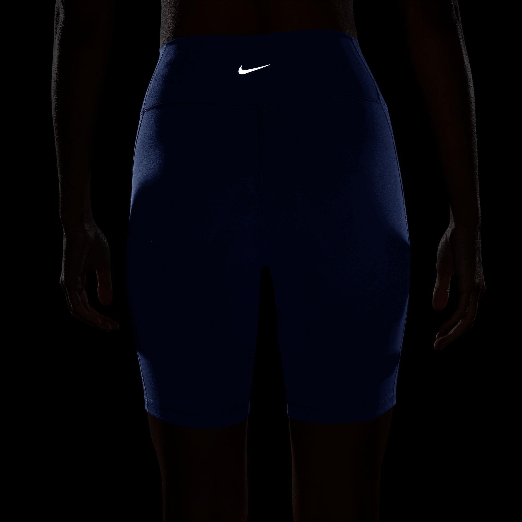 Women's Dri-FIT One High-Rise 8" Biker Shorts with Pockets