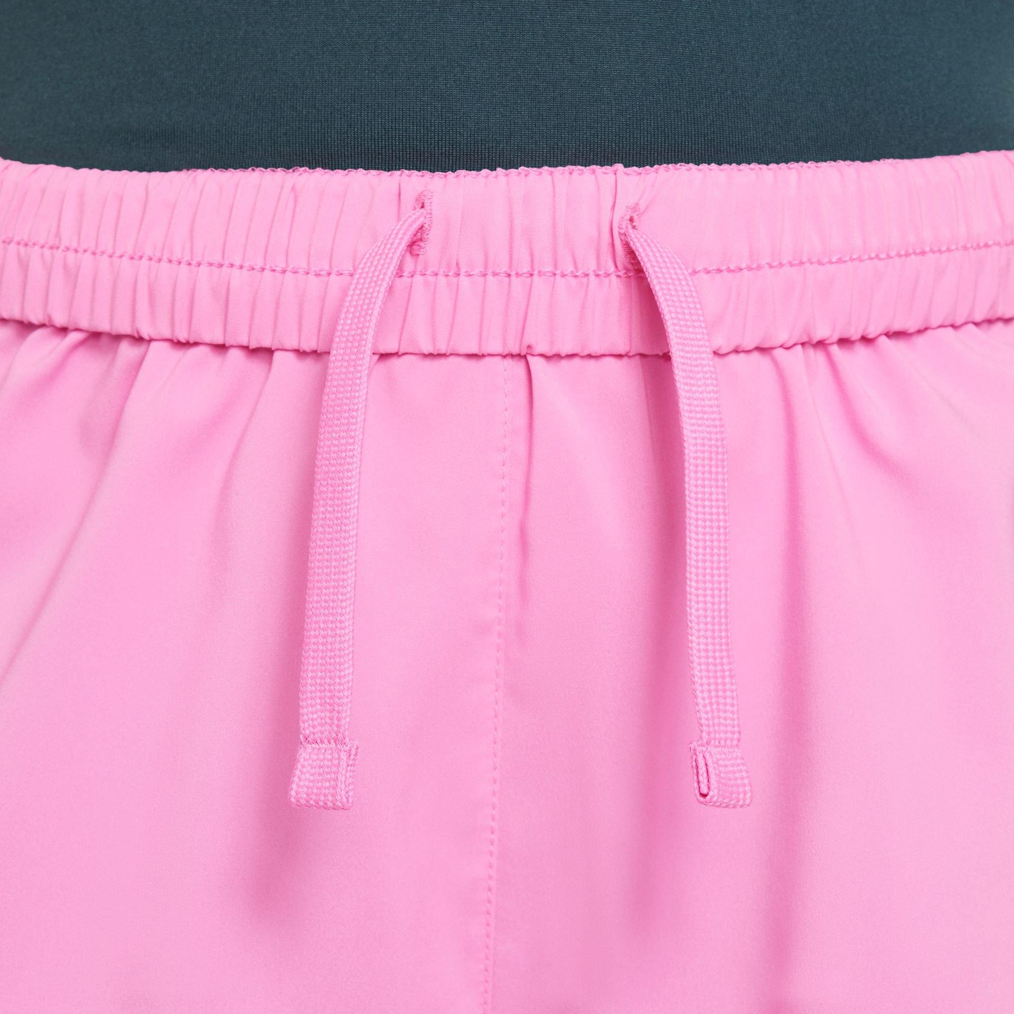 Girls' Dri-FIT One Woven High-Waisted Shorts