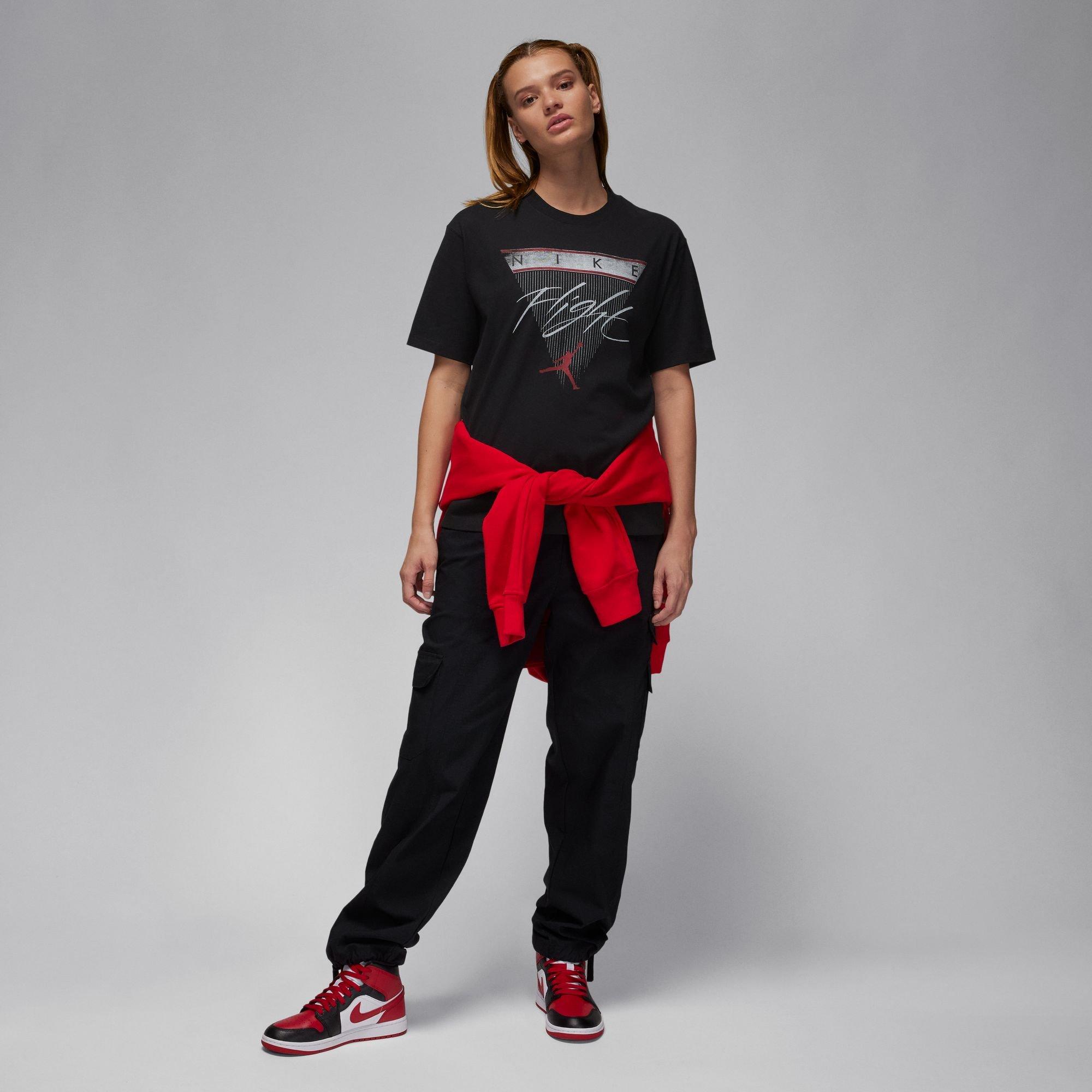 Women's Jordan Girlfriend Graphic Flight Short Sleeve