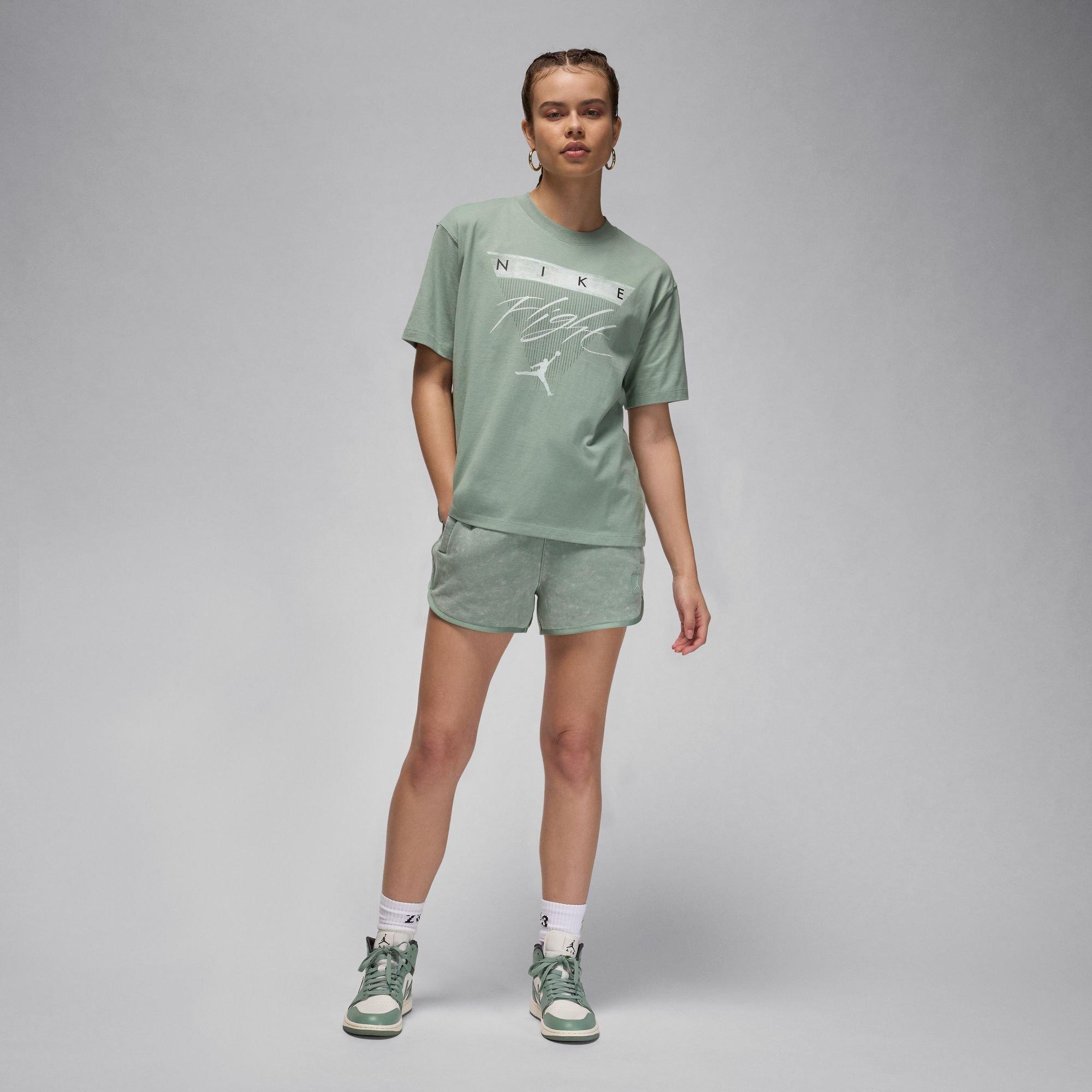 Women's Jordan Girlfriend Graphic Flight Short Sleeve
