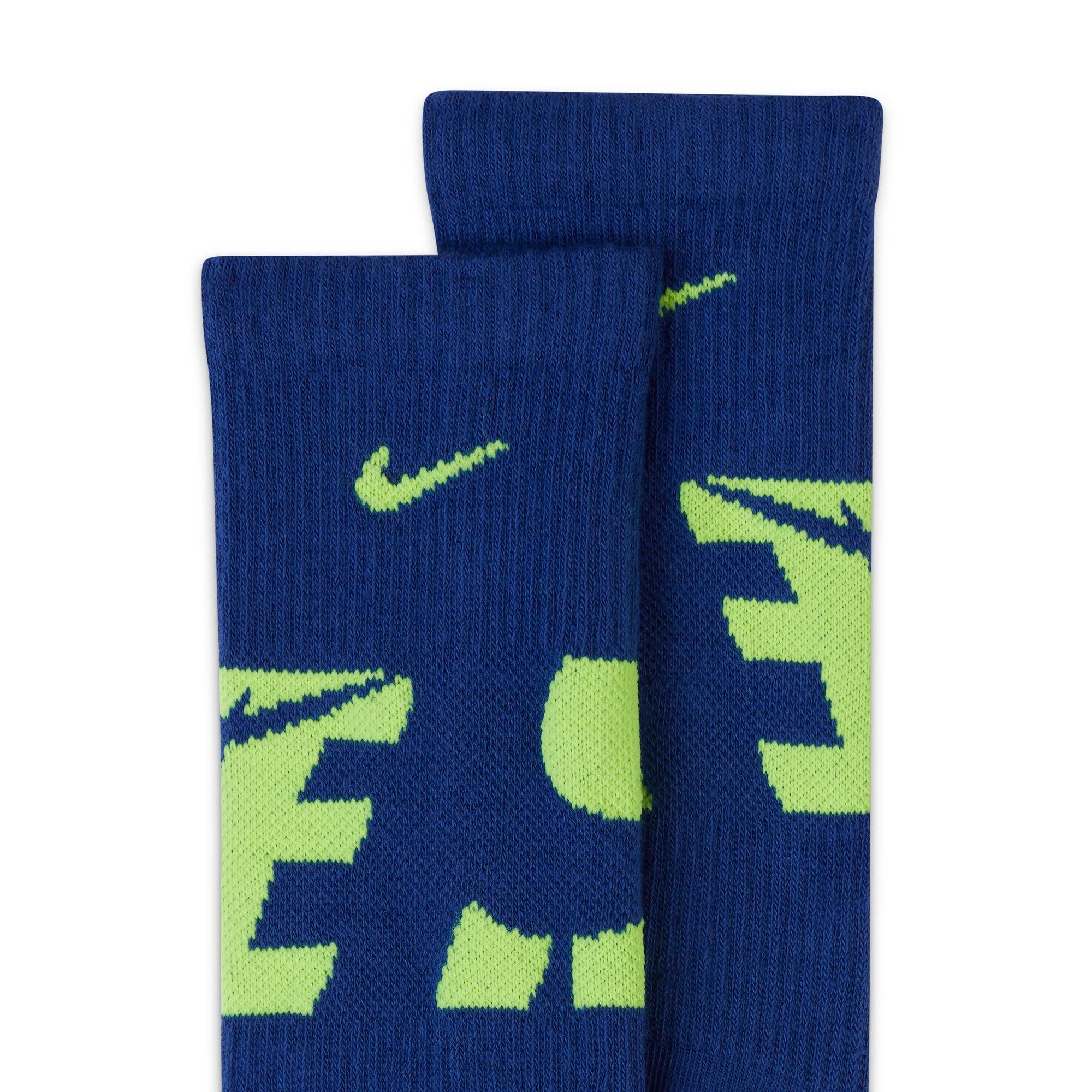 Boys' Everyday Cushioned Crew Socks (6-Pack)
