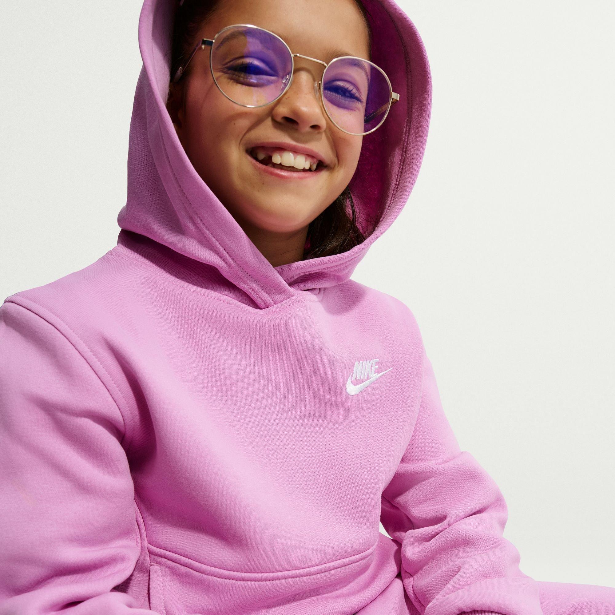 Girls' Sportswear Club Fleece Hoodie