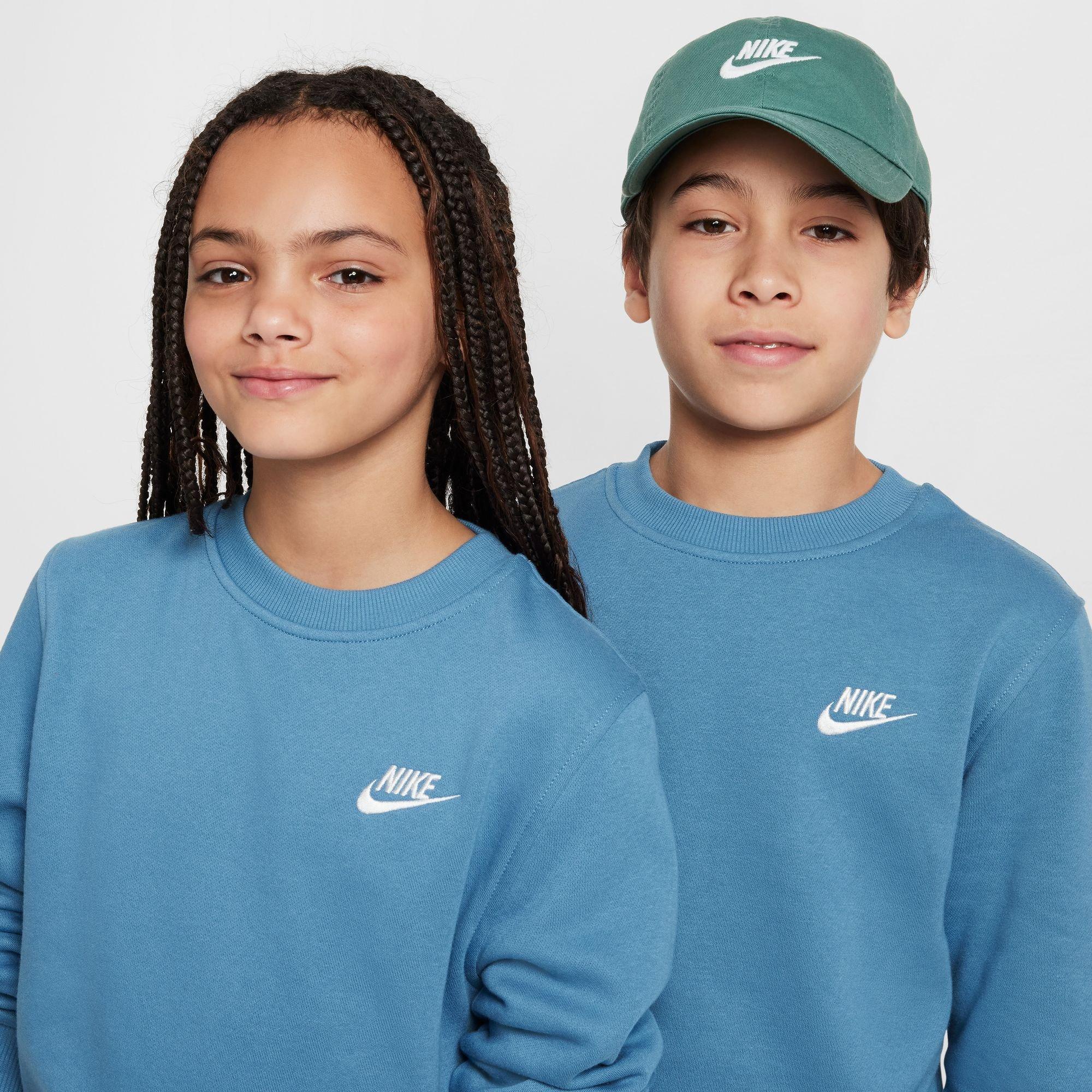 Big Kids' Sportswear Club Fleece Crewneck
