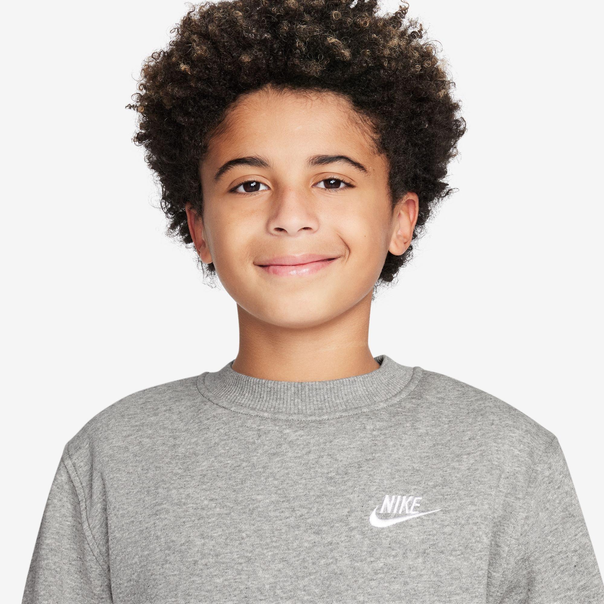 Big Kids' Sportswear Club Fleece Crewneck