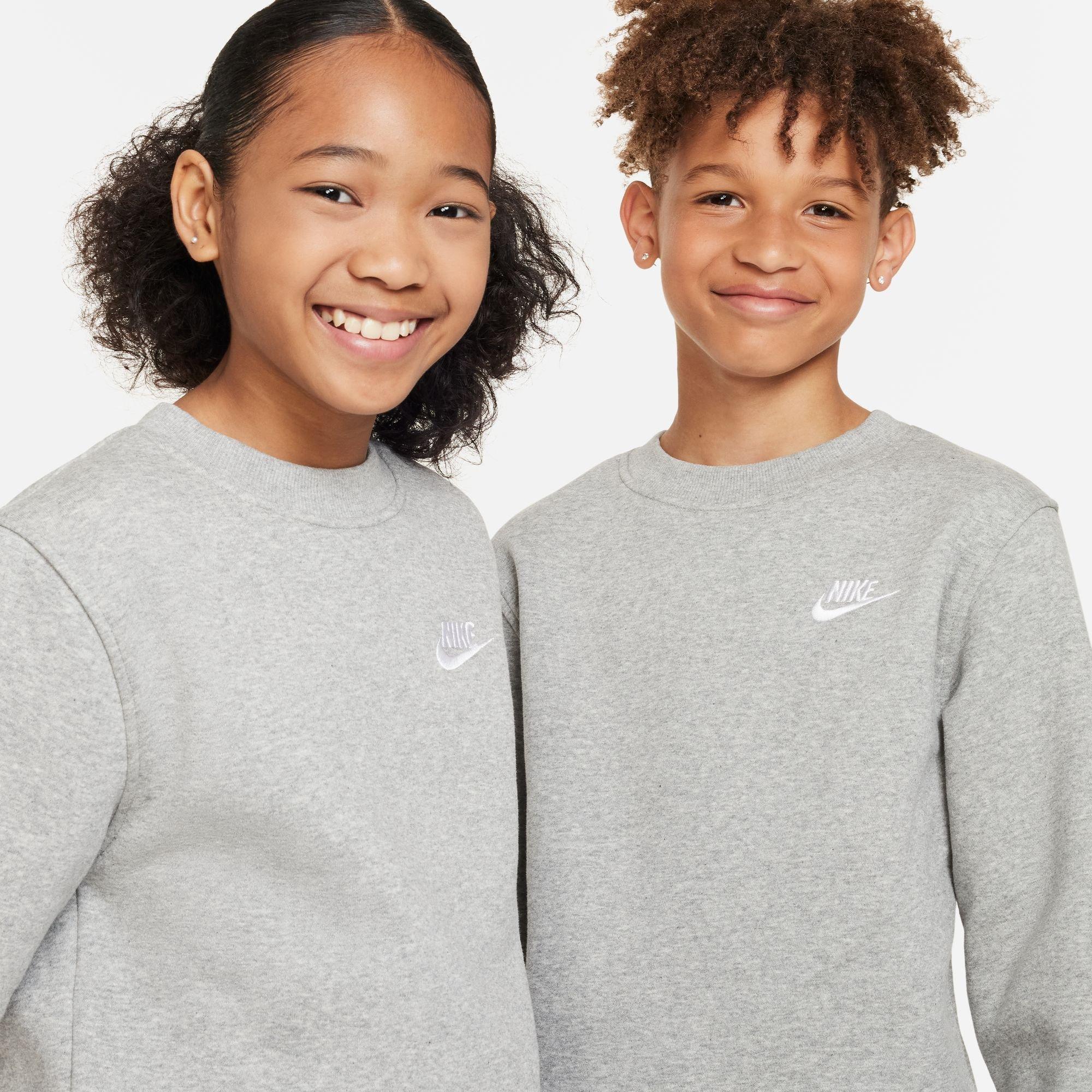 Big Kids' Sportswear Club Fleece Crewneck