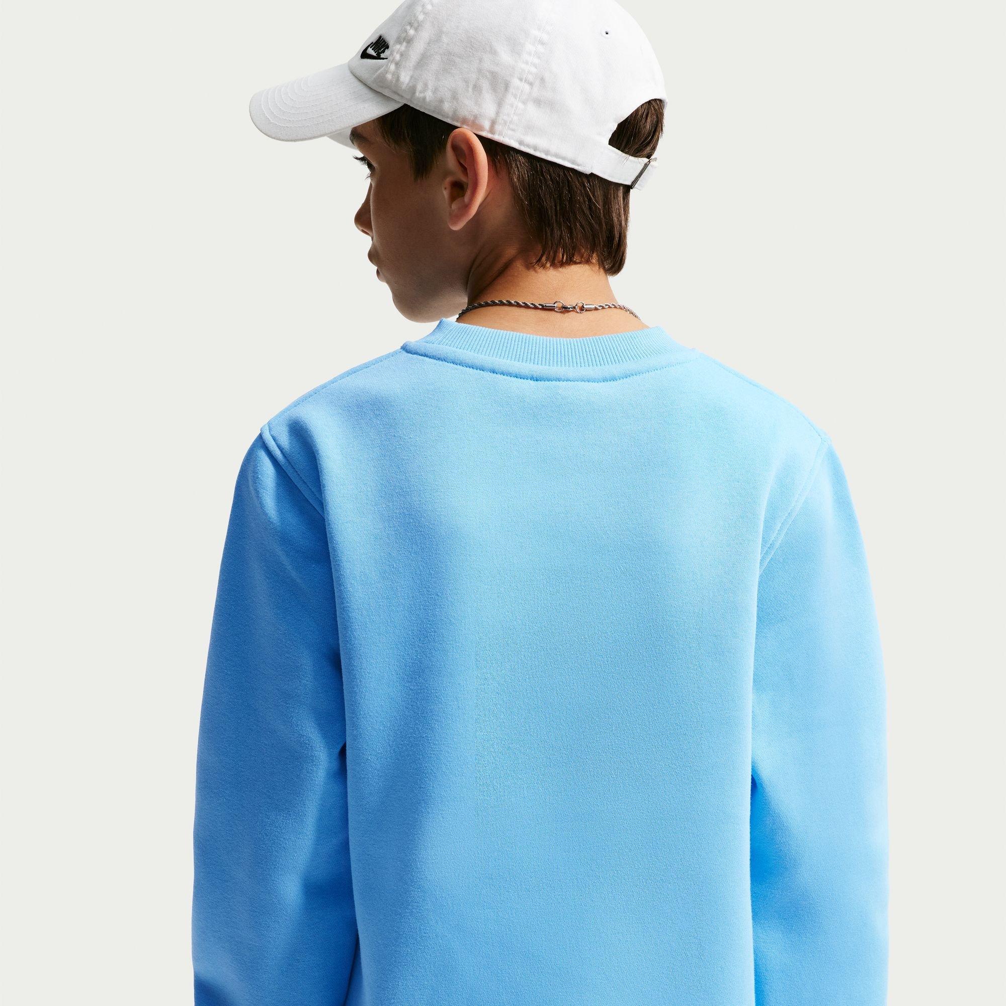Big Kids' Sportswear Club Fleece Crewneck