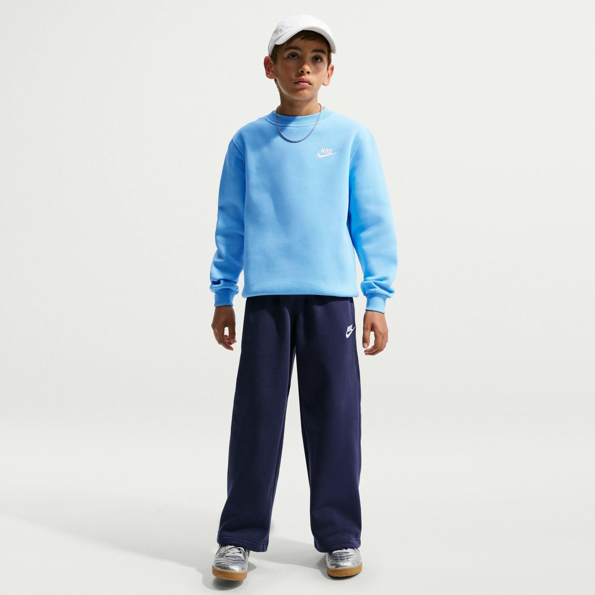 Big Kids' Sportswear Club Fleece Crewneck