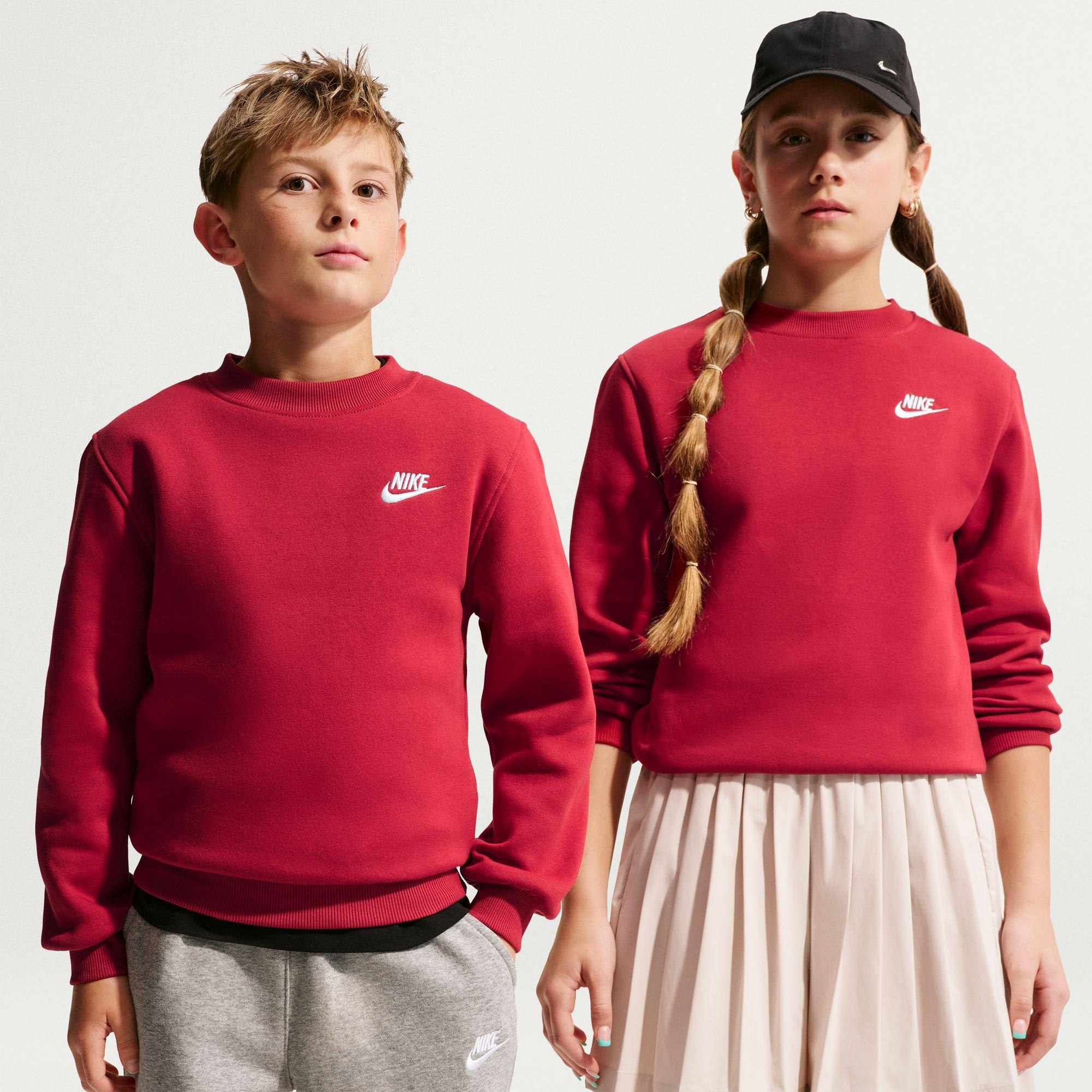 Big Kids' Sportswear Club Fleece Crewneck
