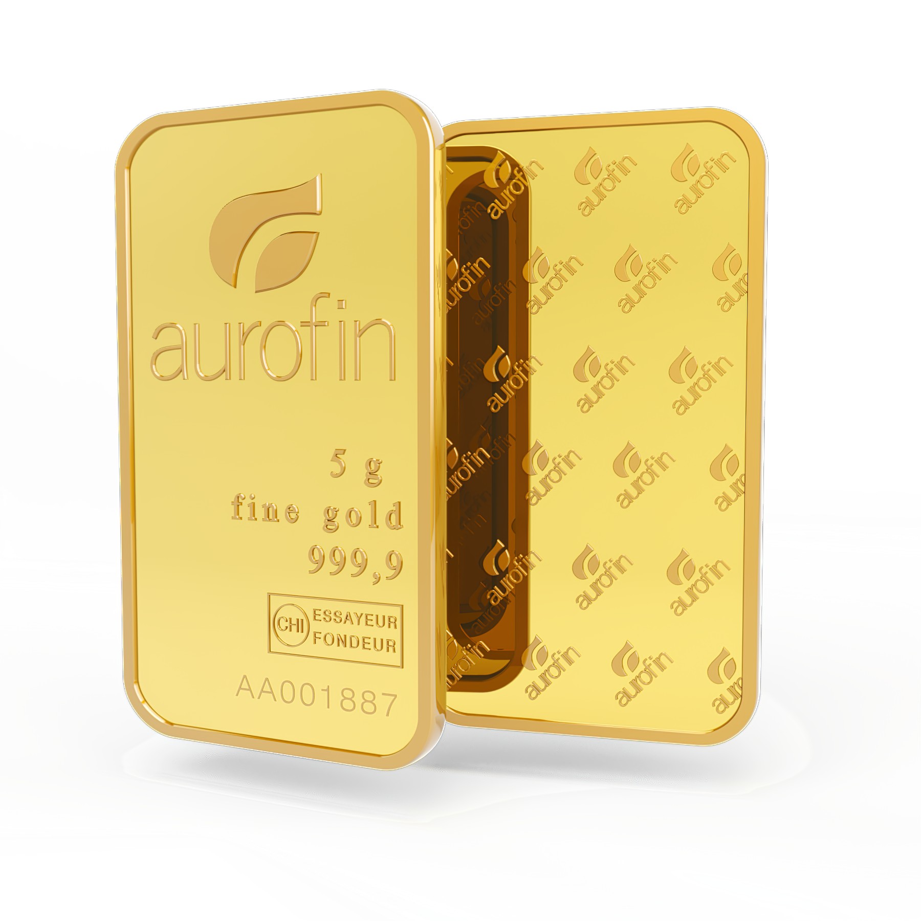 Lingou aur 5g, Elvetia, Fine Gold, 999,9