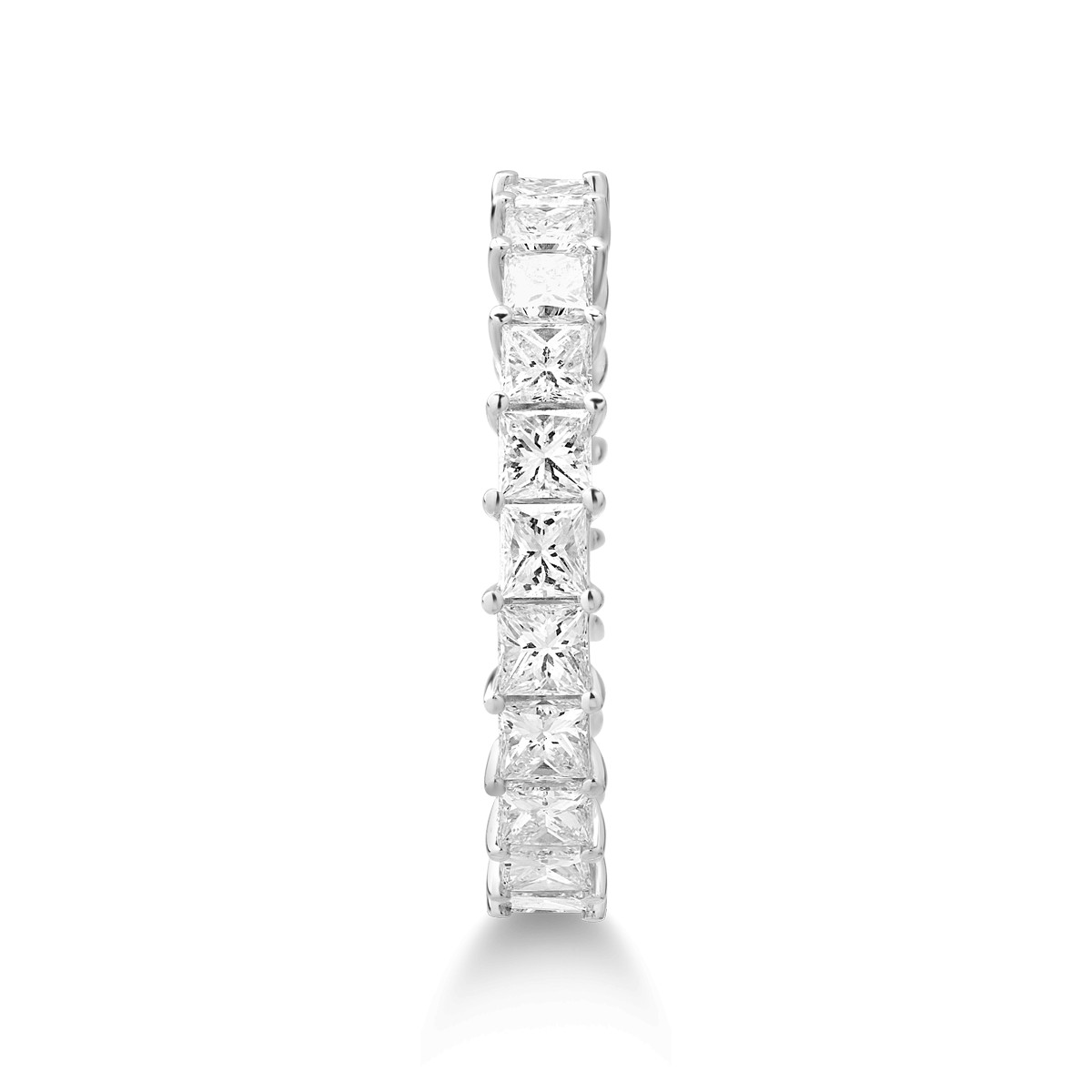 Pierścionek Infinity z 18K białego złota i diamenty 2.5kr