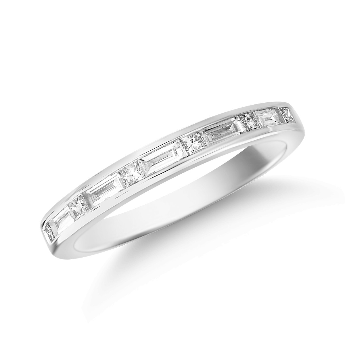 Gyűrű 18K-os fehér aranyból 0,33ct gyémánttal