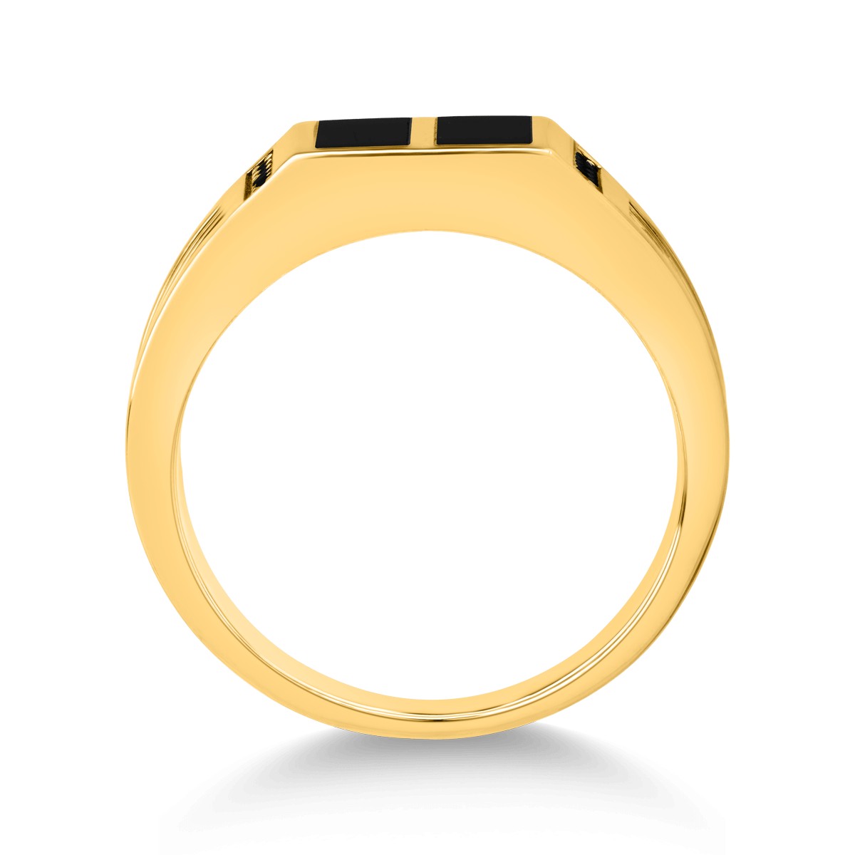 Мъжки пръстен от 14K жълто злато