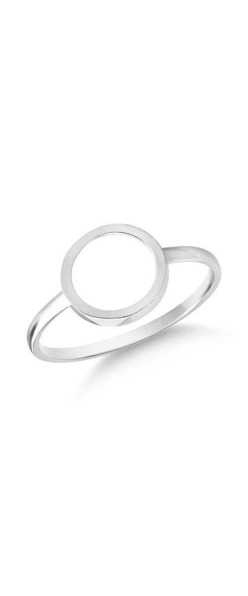 14 karátos fehérarany gyűrű
