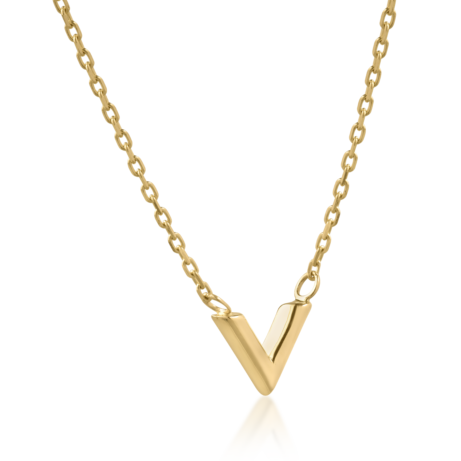 14K yellow gold necklace
