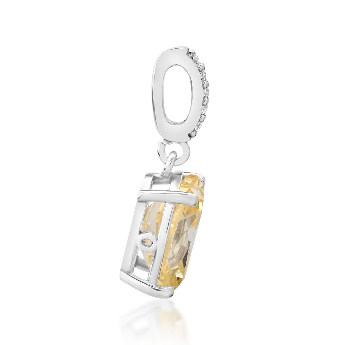 White gold pendant