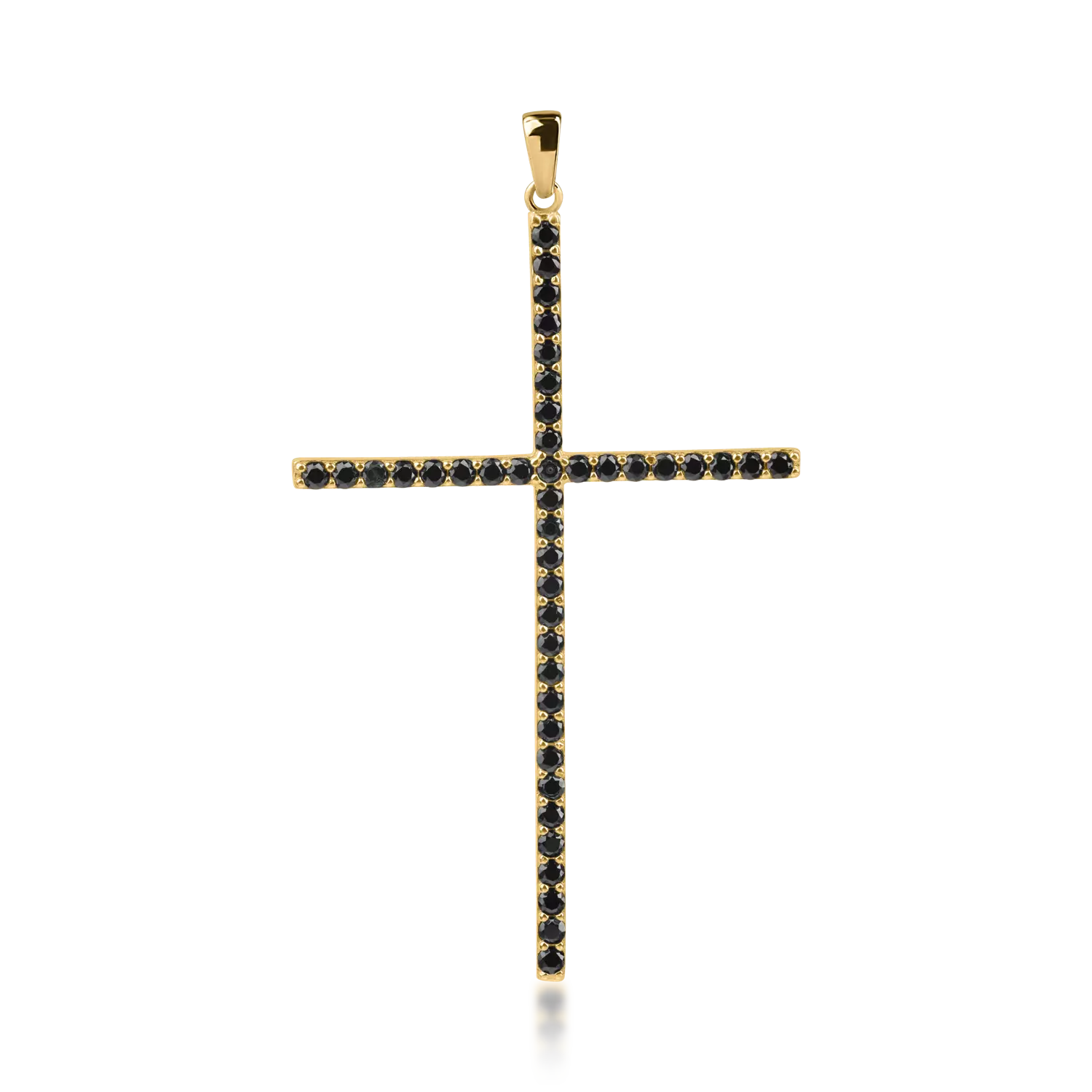 Висулка кръст от жълто злато