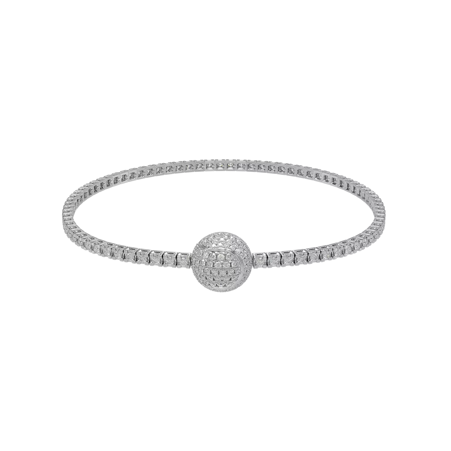 Legacy tennis bracelet with 1.853ct diamonds