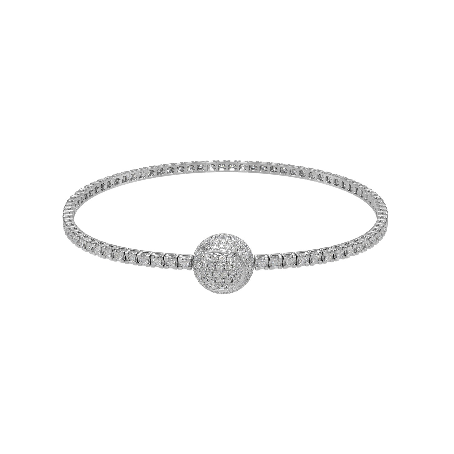 Legacy tennis bracelet with 1.782ct diamonds