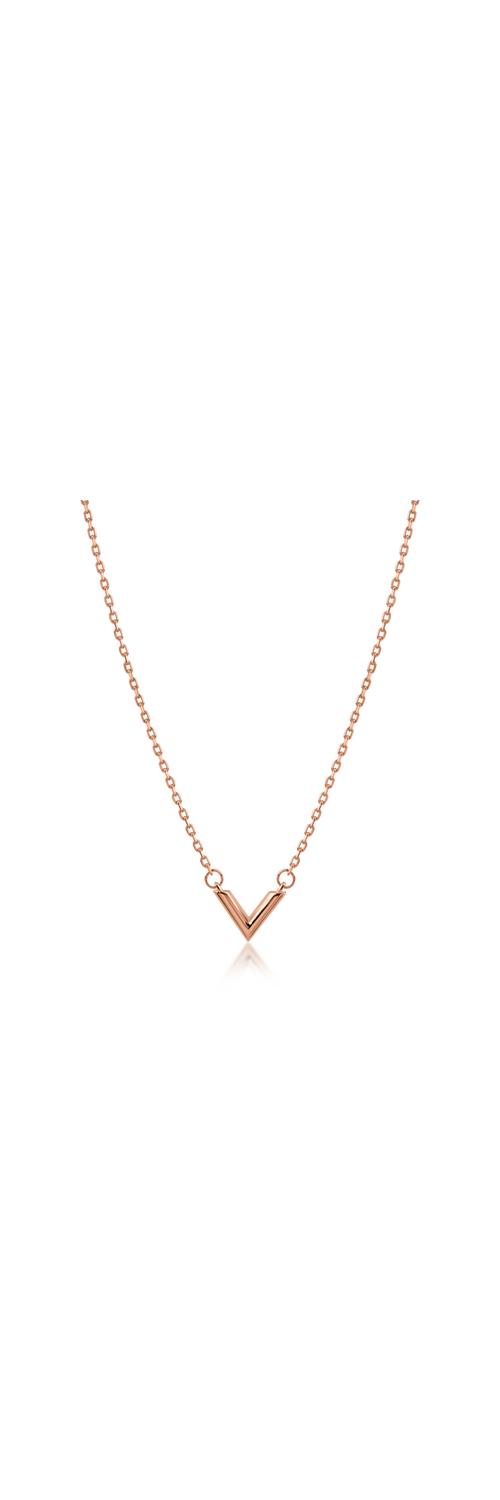Rose gold chain