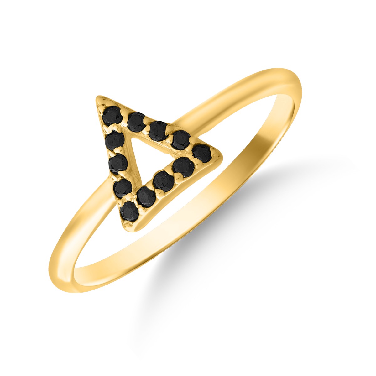 Gyűrű 14K-os sárga aranyból
