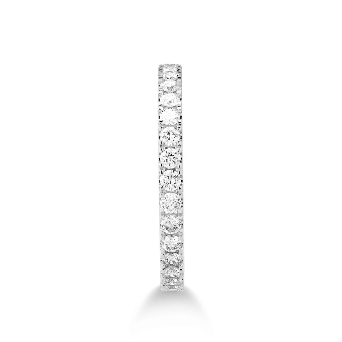 Poze Inel din aur alb de 18K cu diamante de 0.33ct