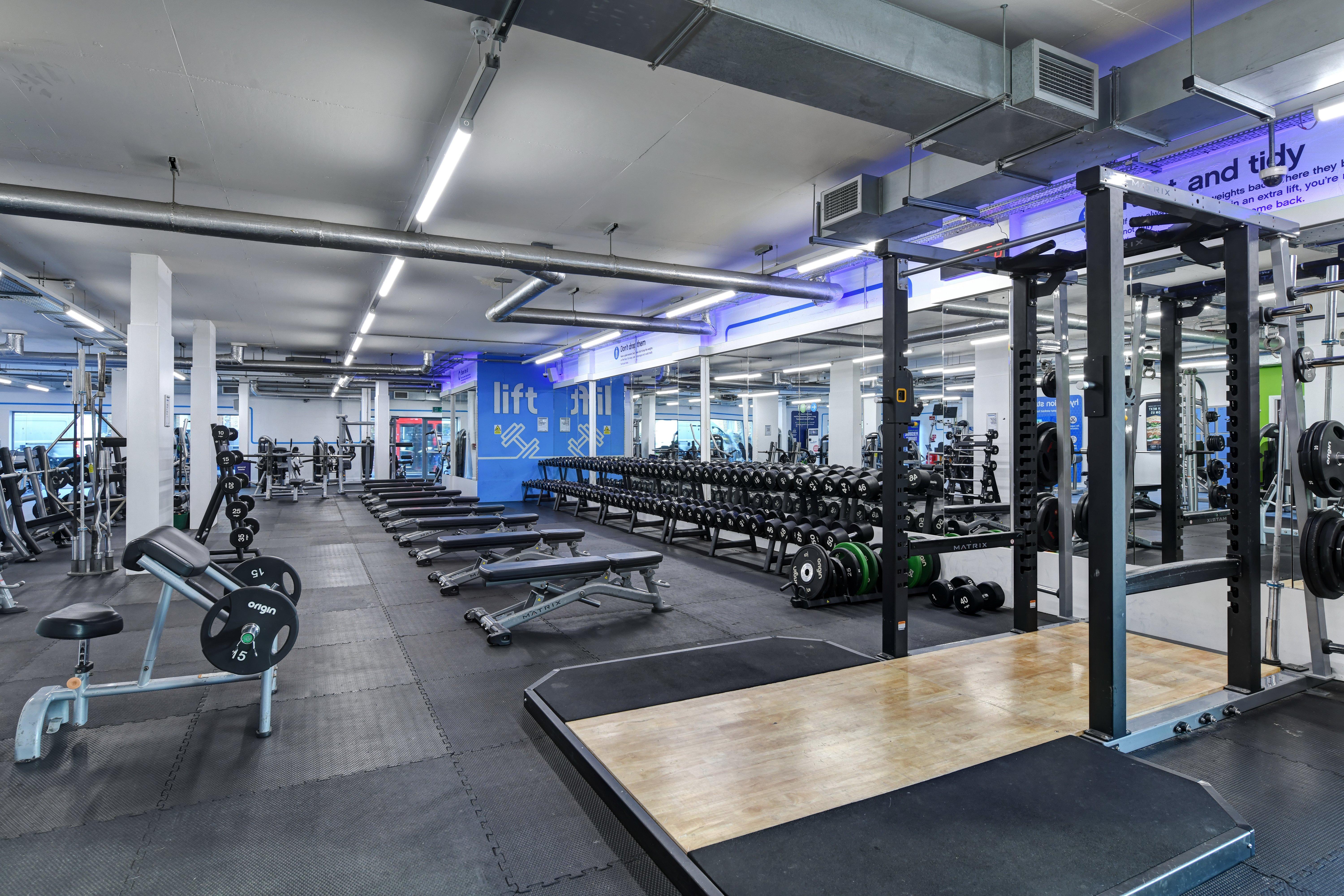 Free Weights Area