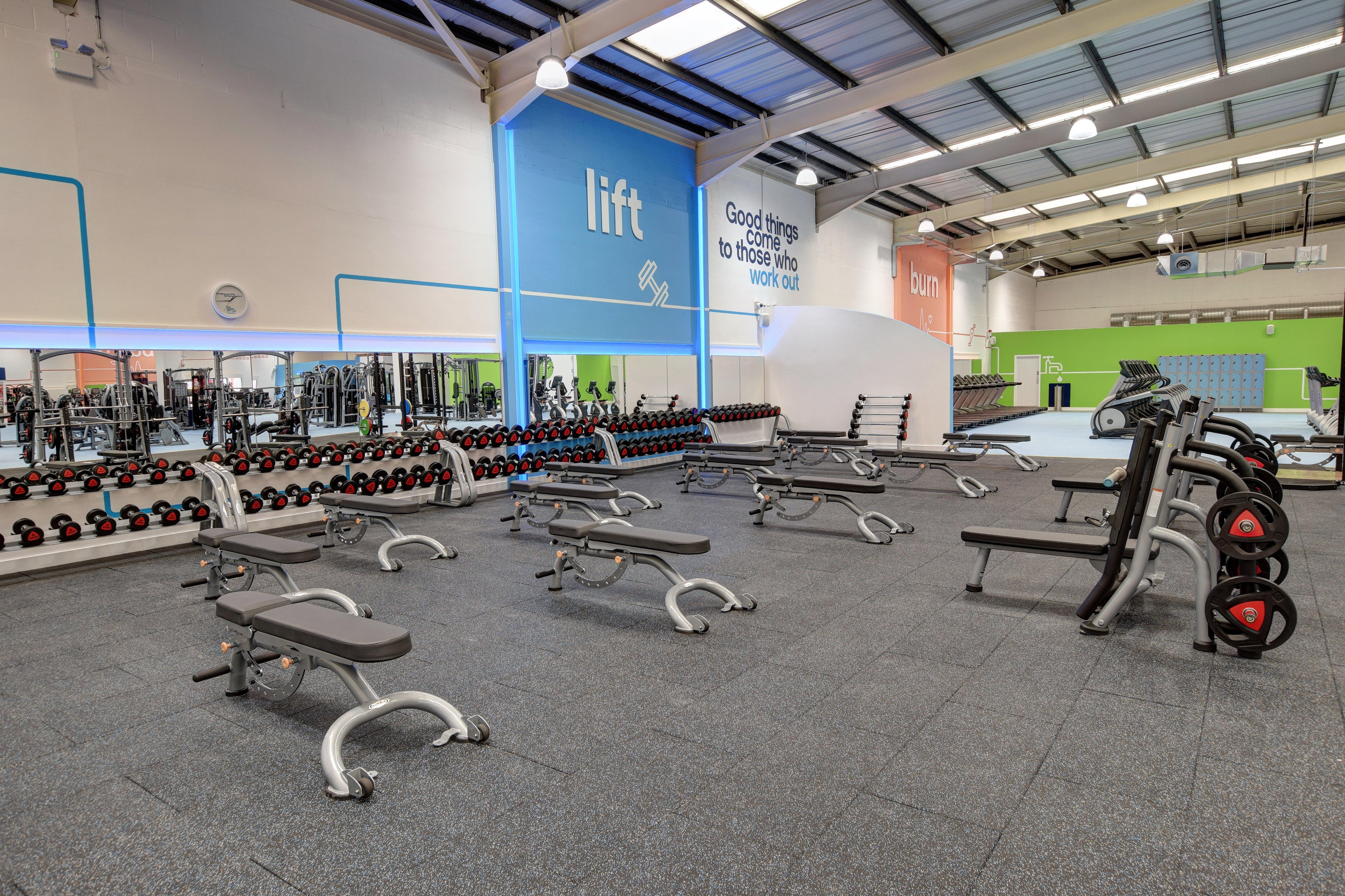 Free Weights Area