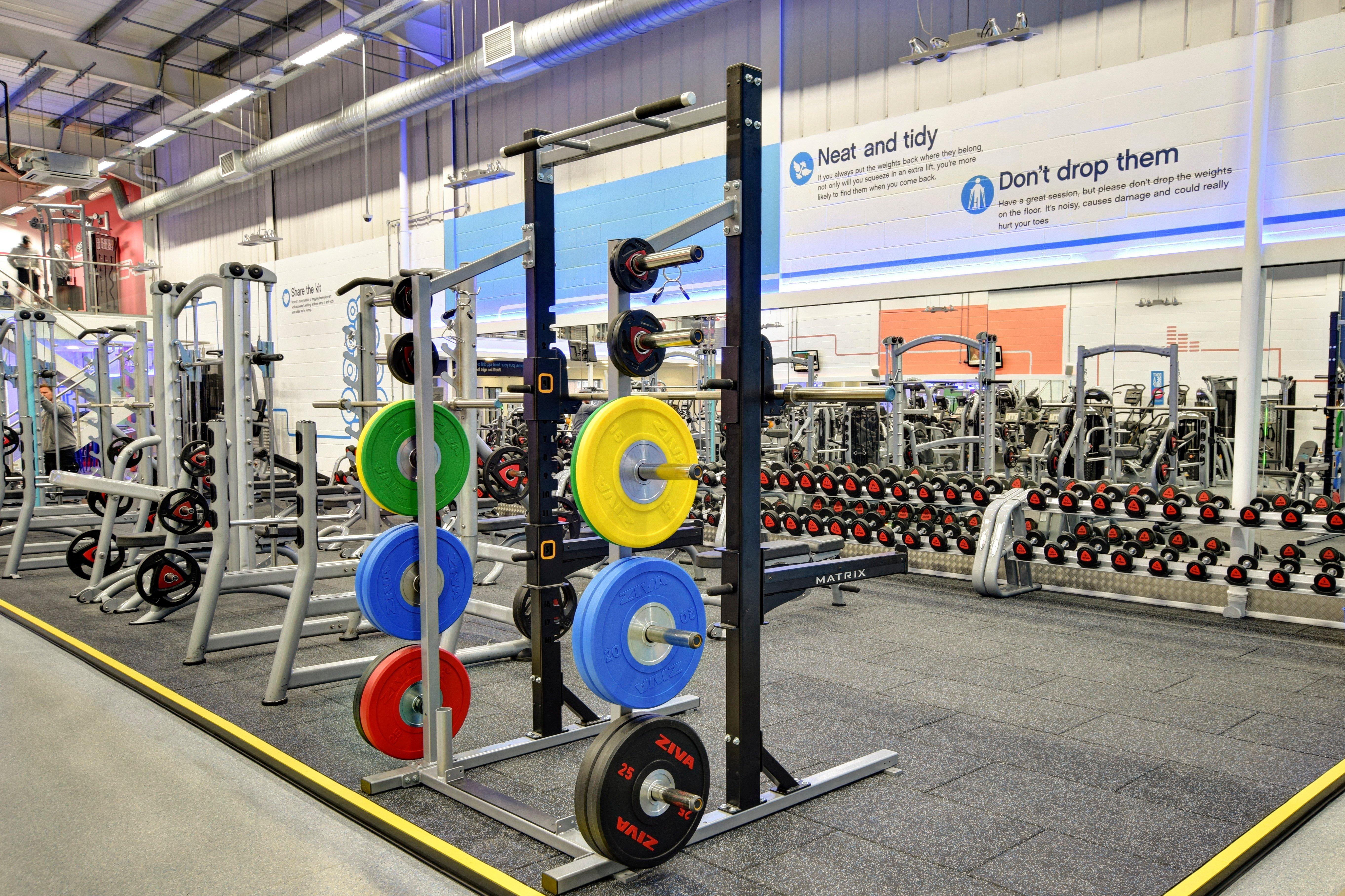 Free Weights Area