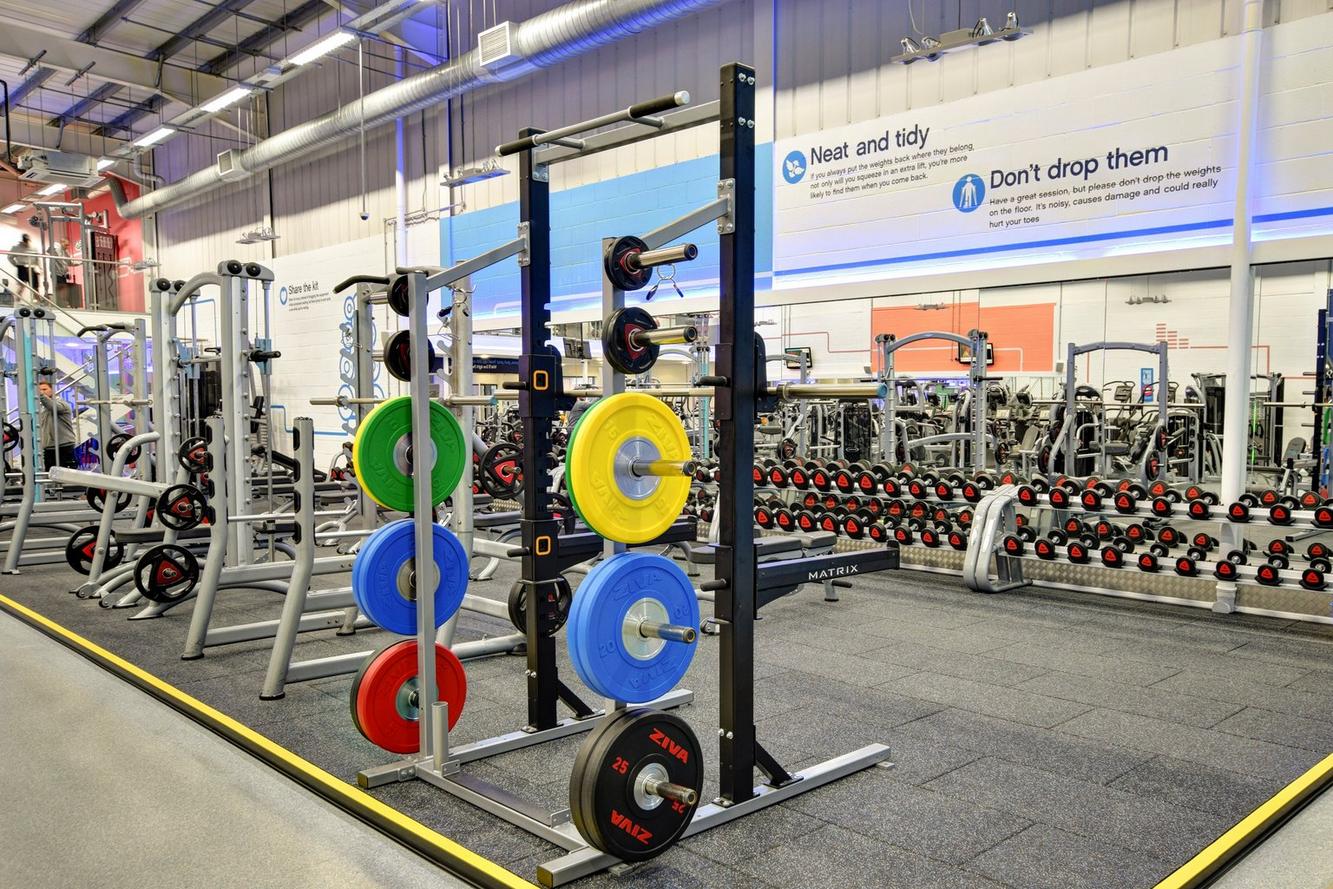 Free Weights Area