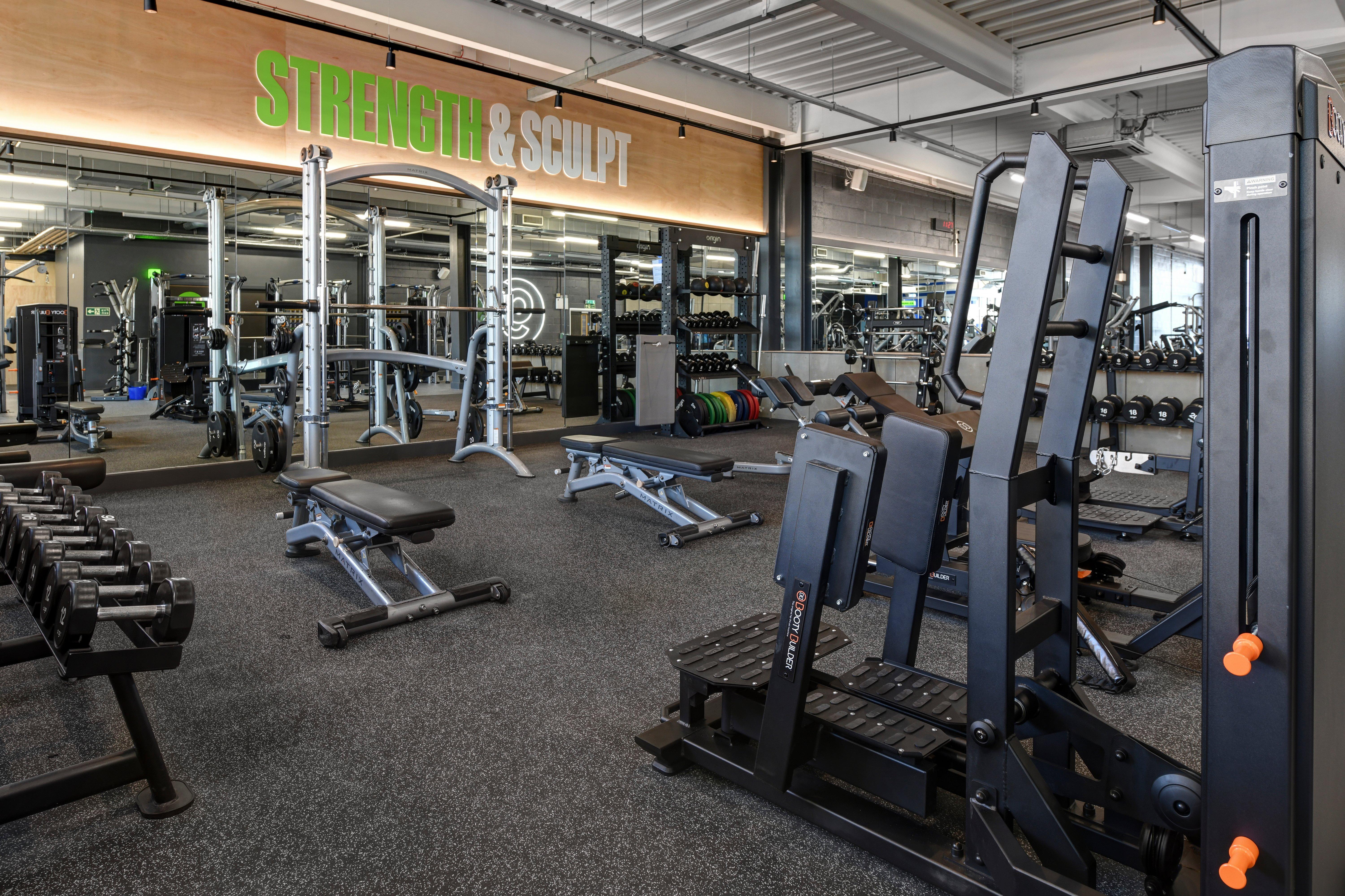 Strength & Sculpt Area