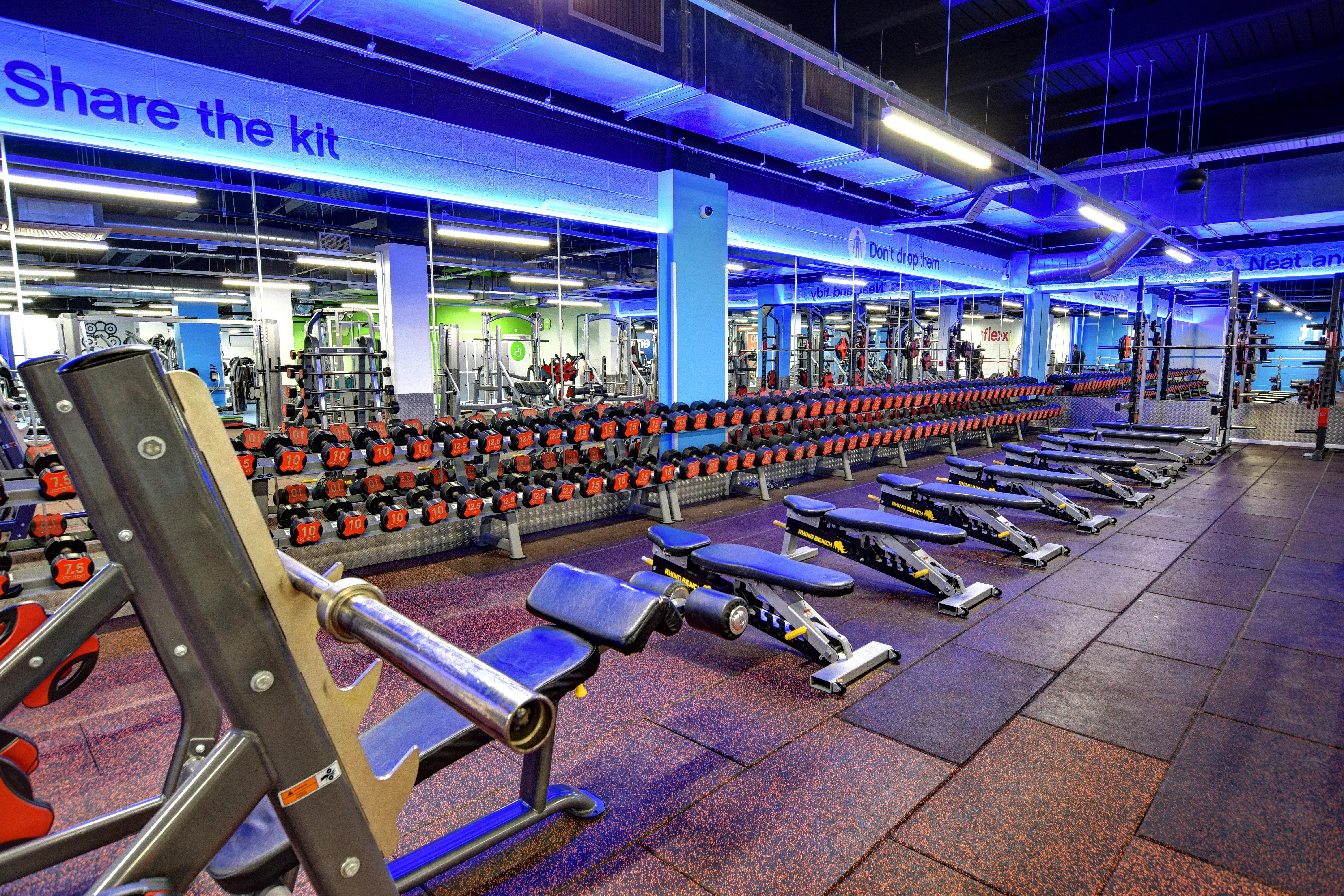 Free Weights Area