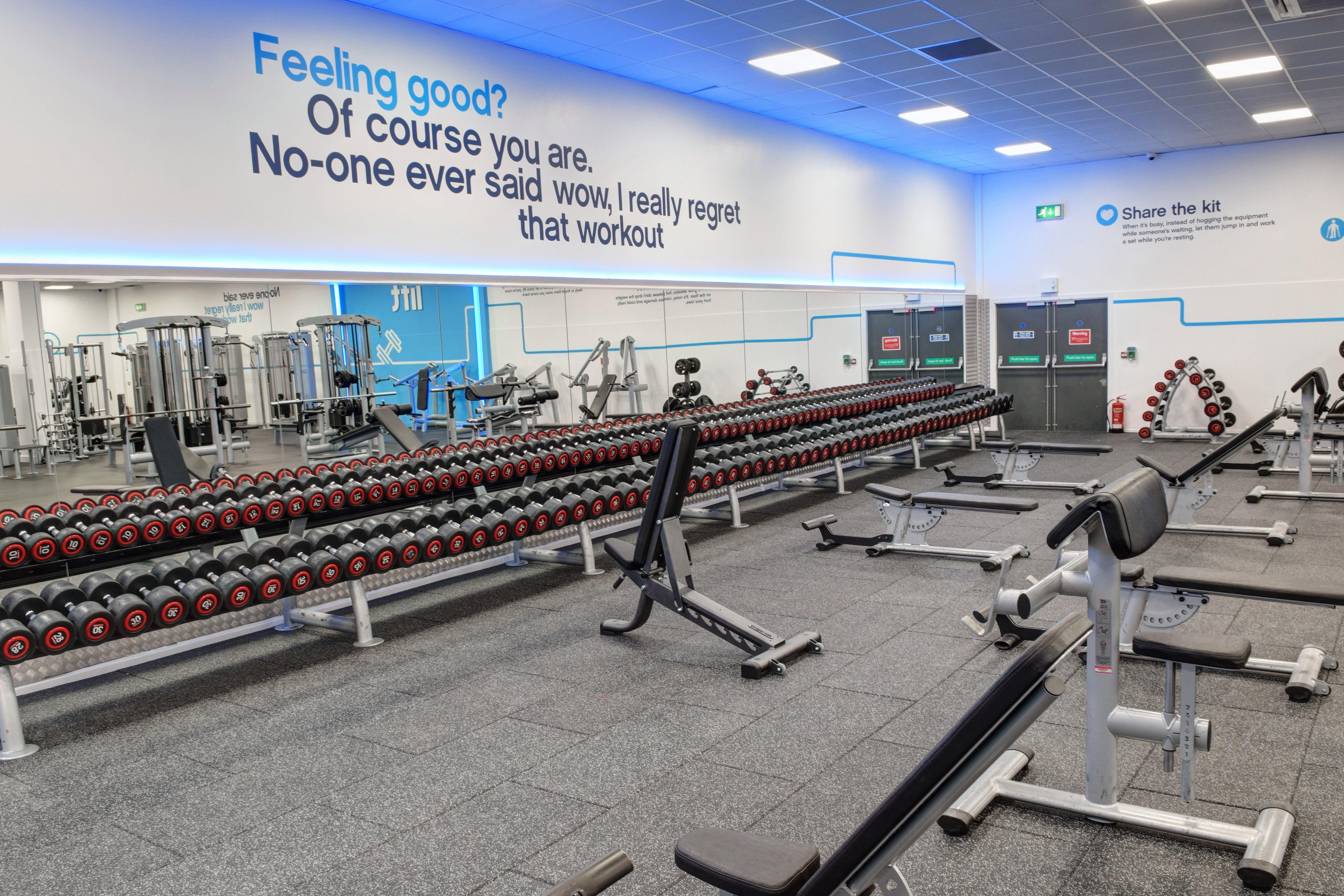 Free Weights Area
