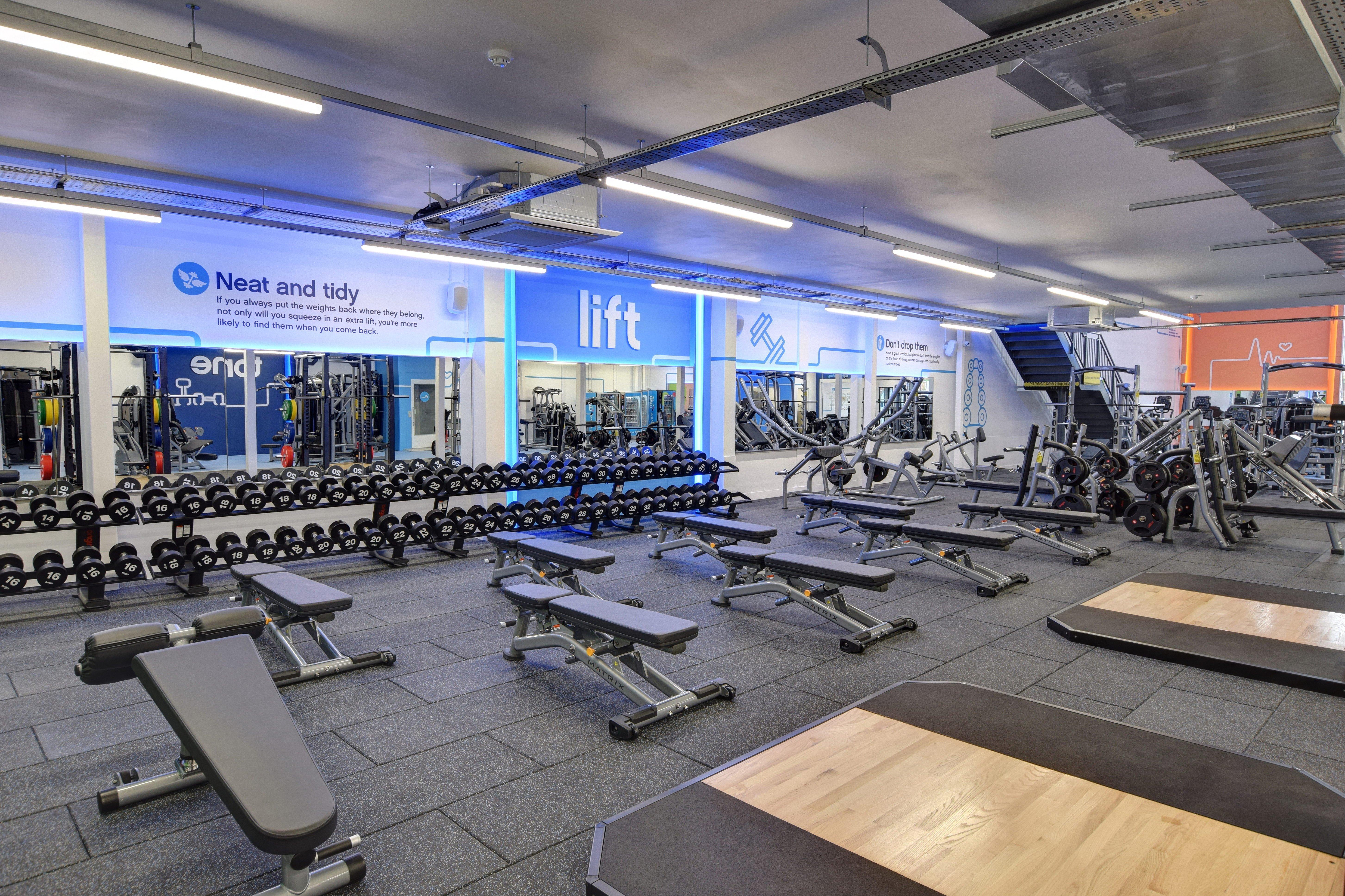 Free Weights Area