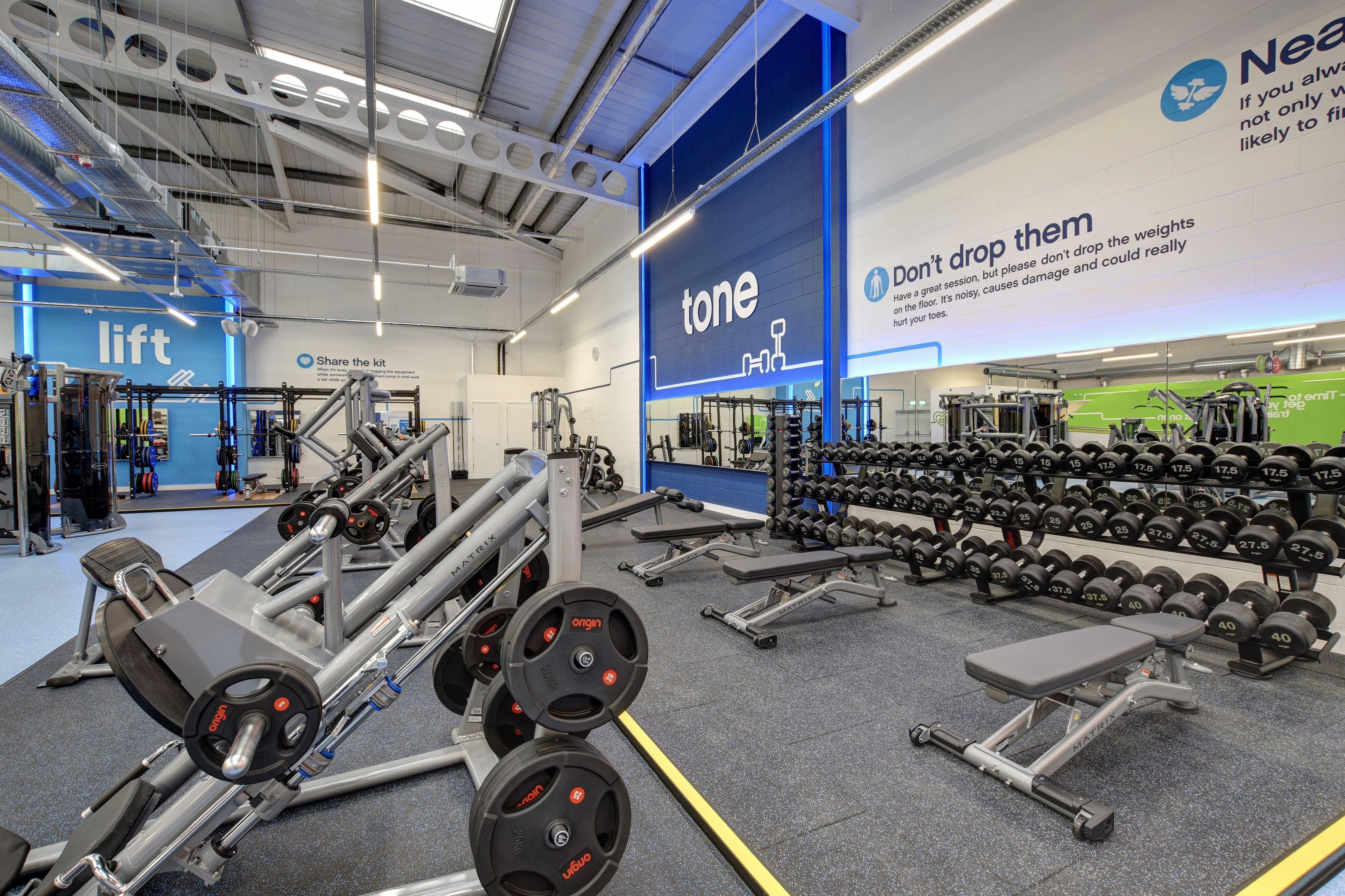 Free Weights Area
