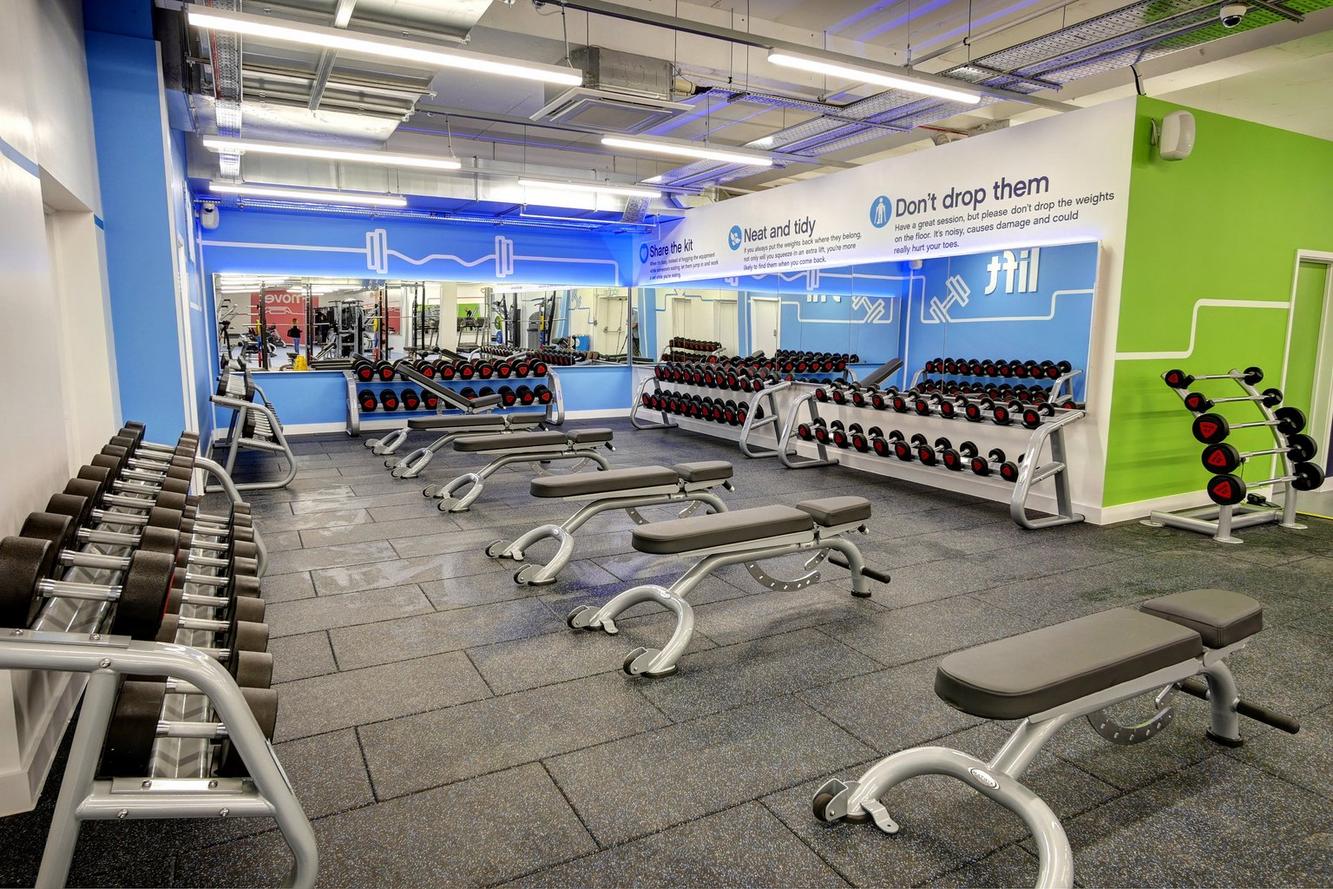 Free Weights Area