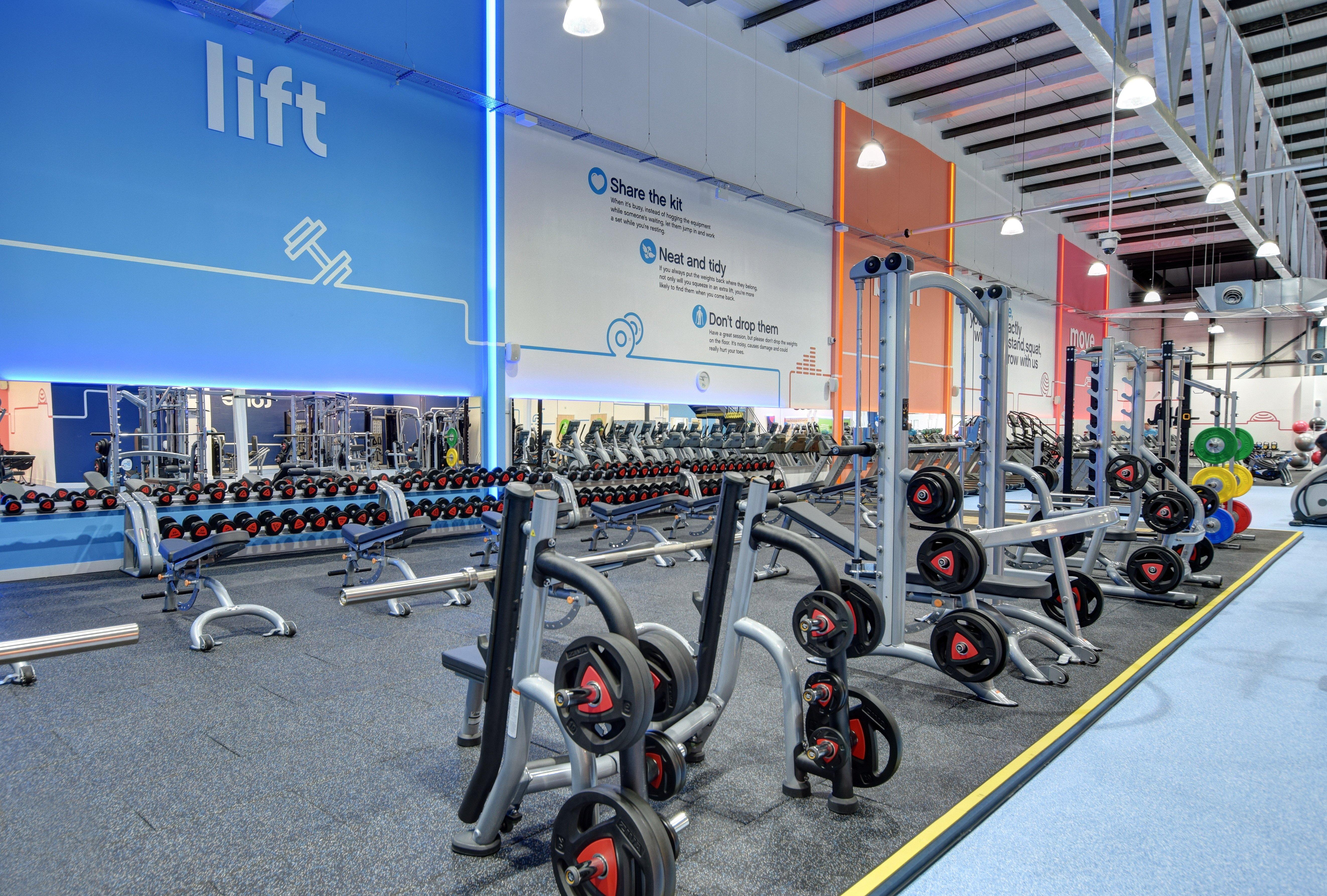 Free Weights Area