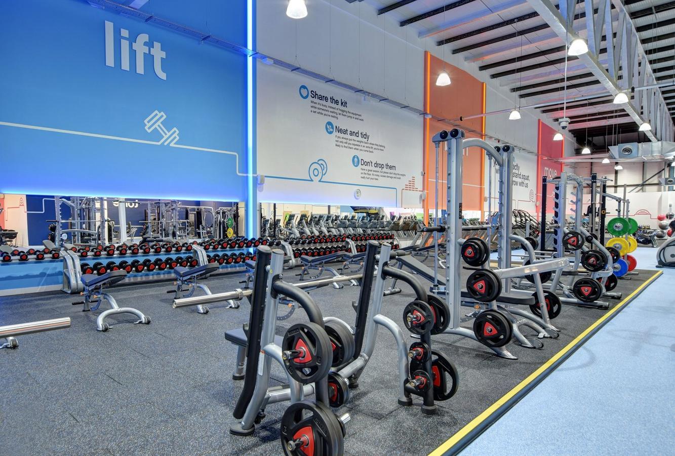 Free Weights Area