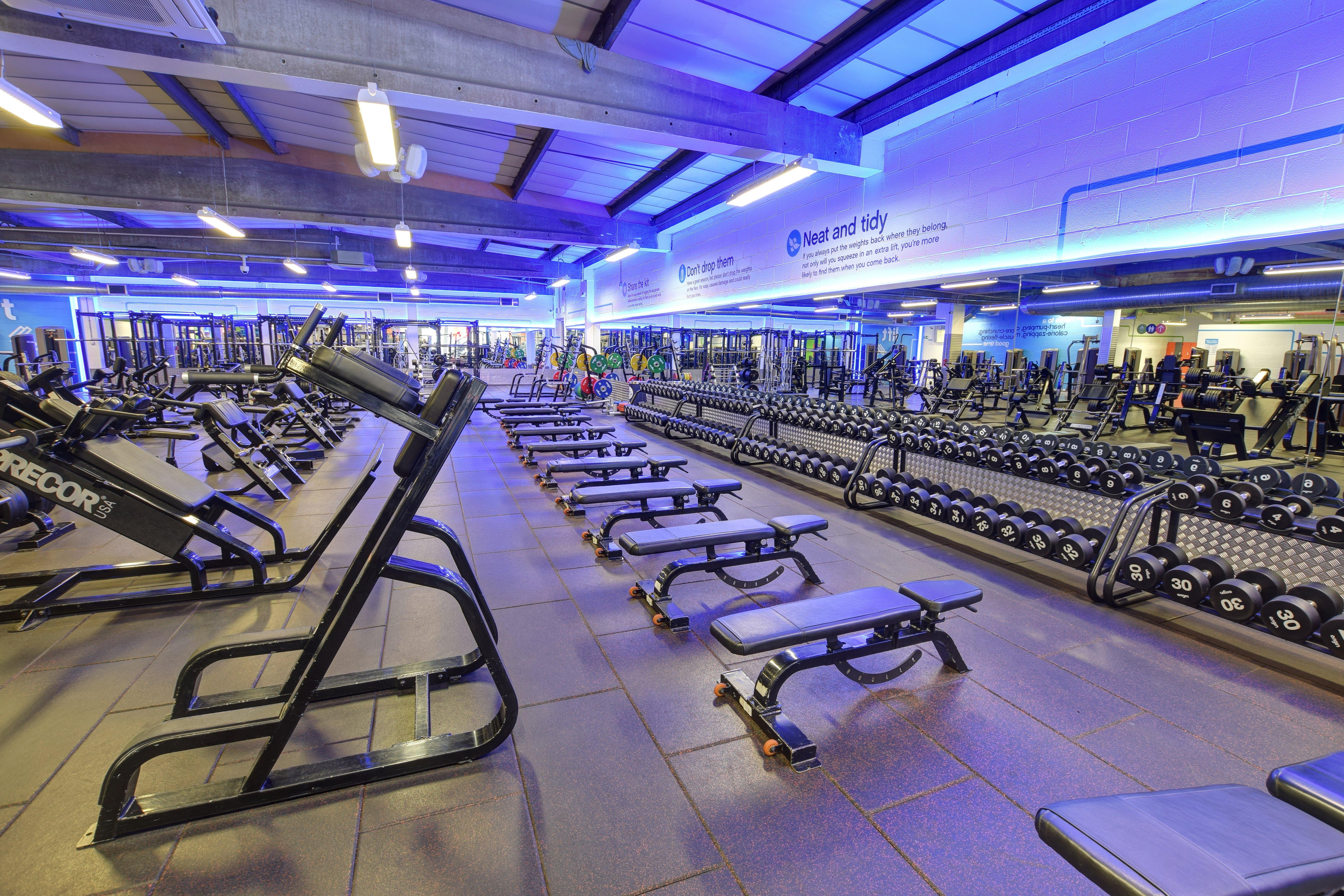 Free Weights Area