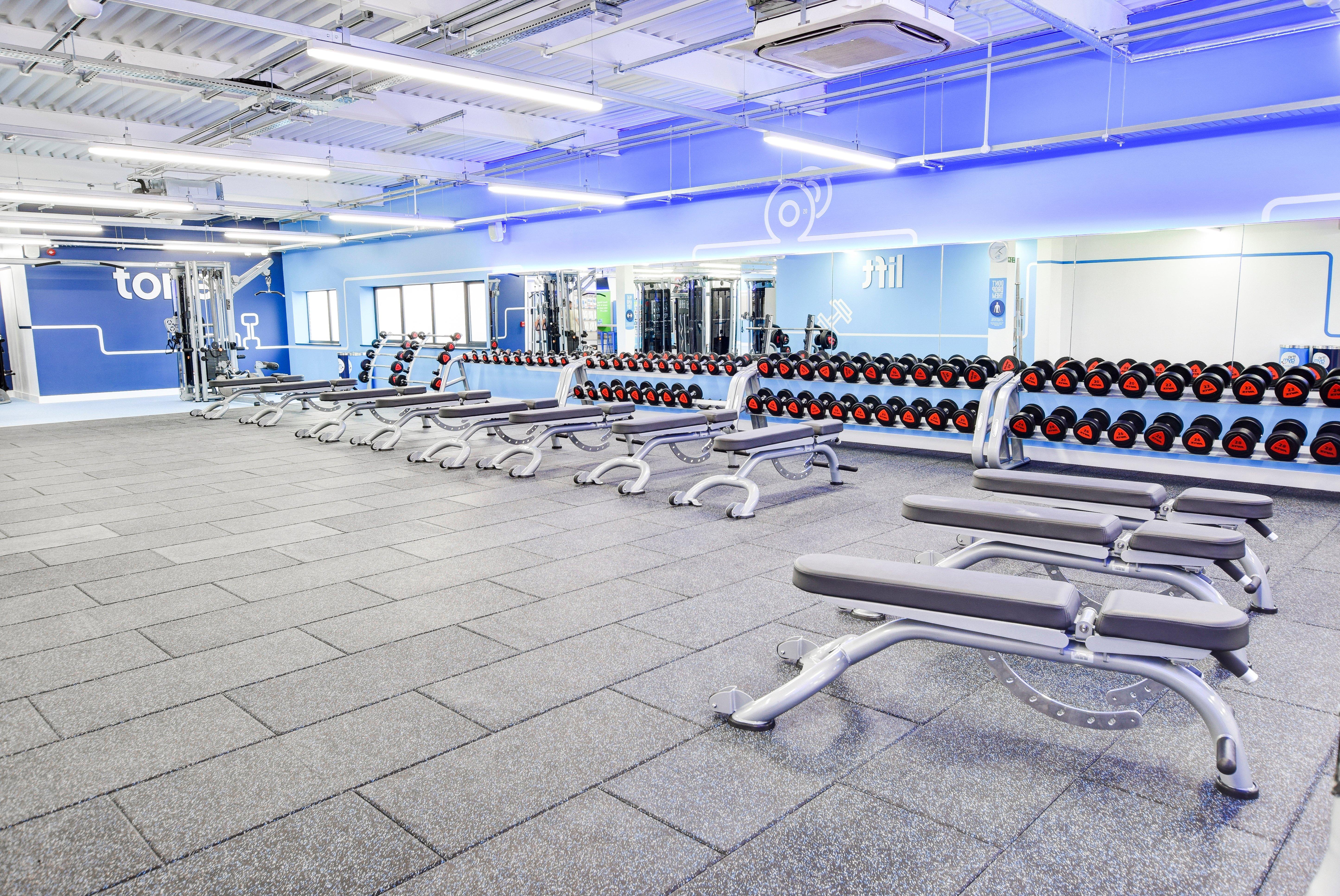 Free Weights Area