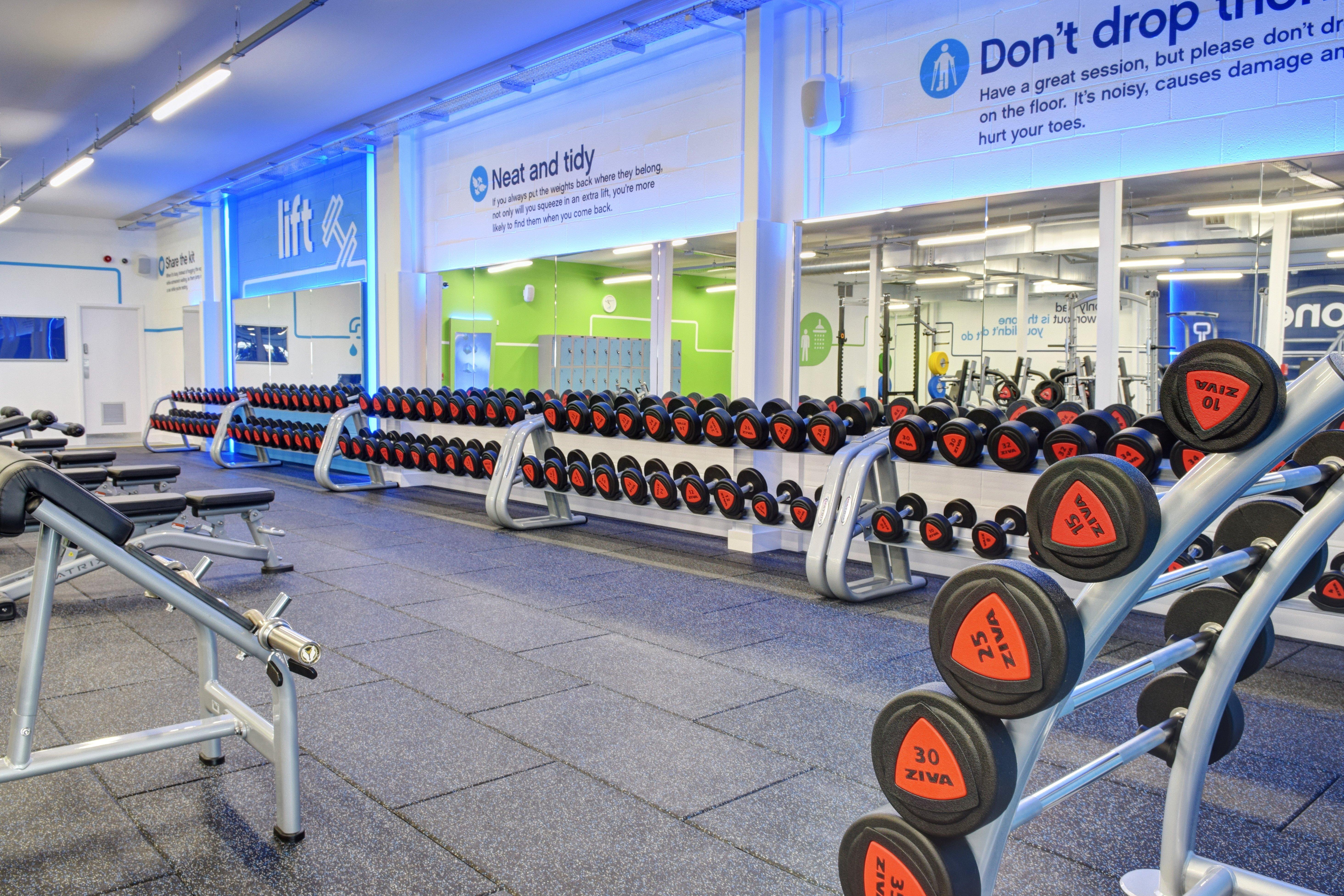 Free Weights Area