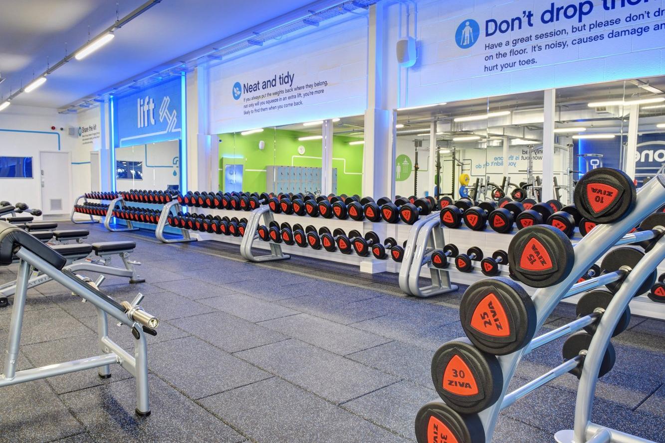 Free Weights Area