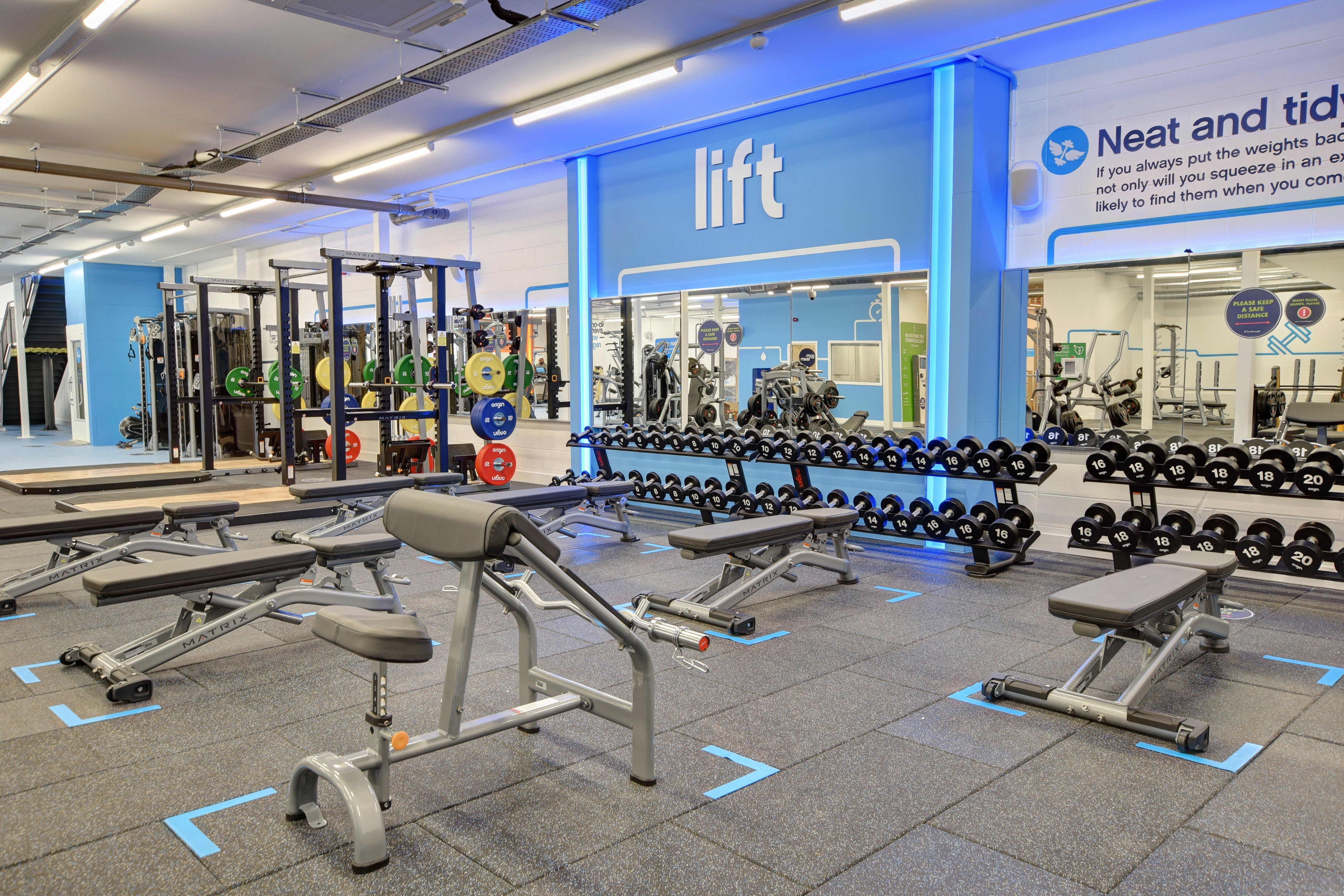 Free Weights Area