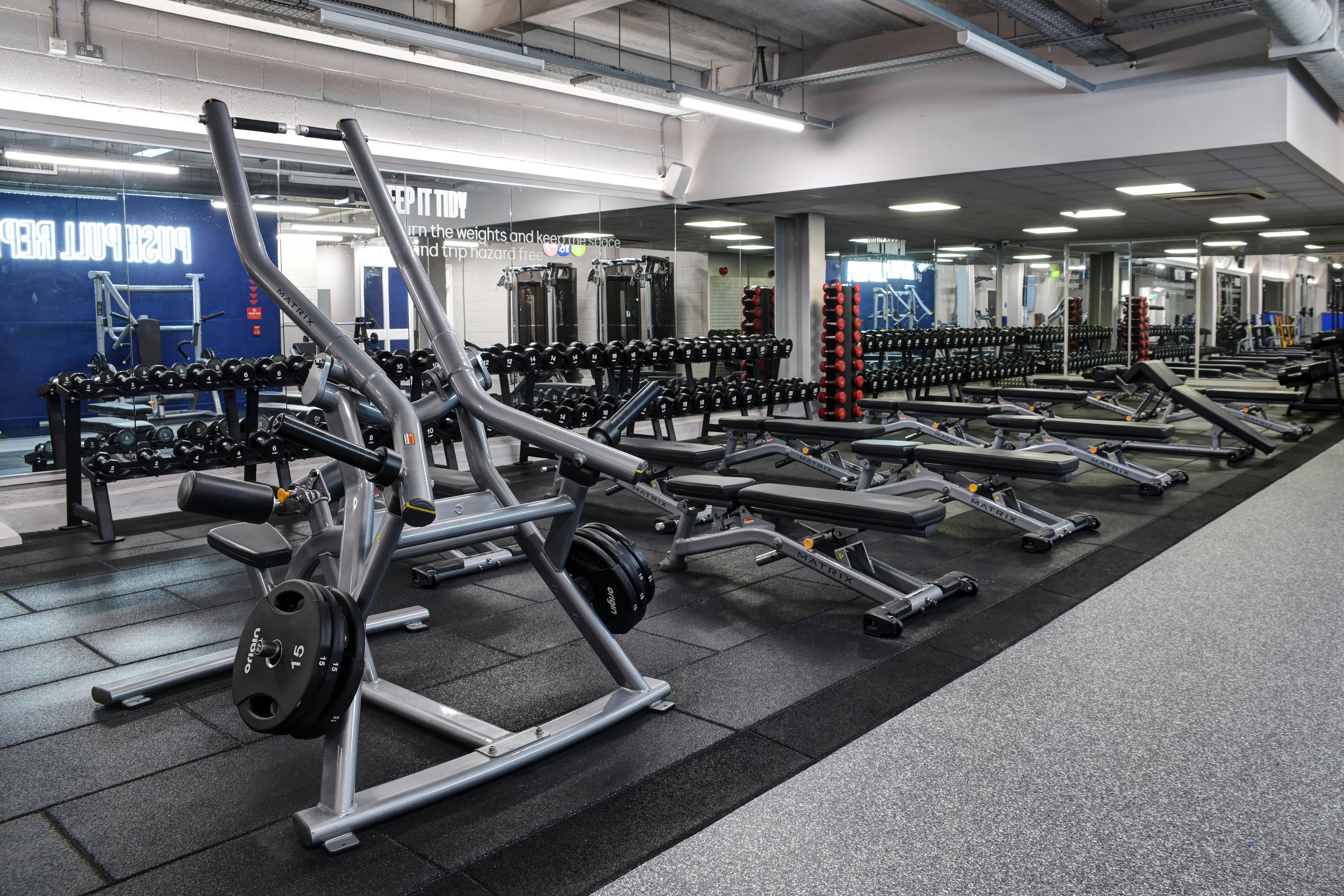 Free Weights Area
