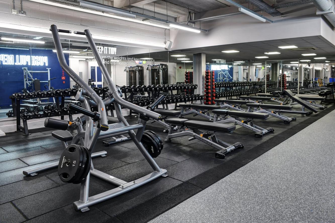 Free Weights Area