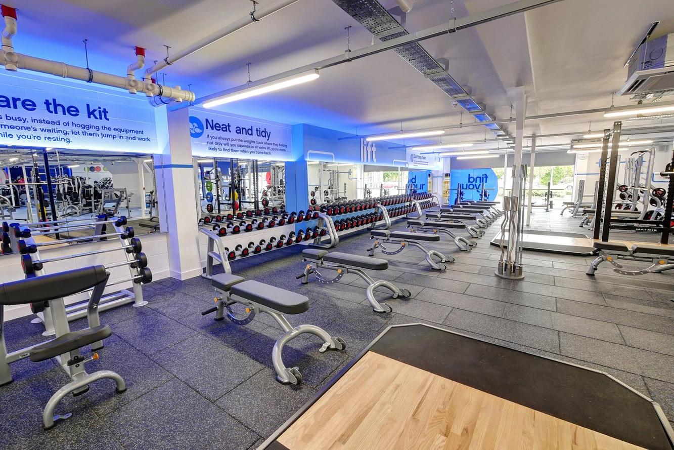 Free Weights Area