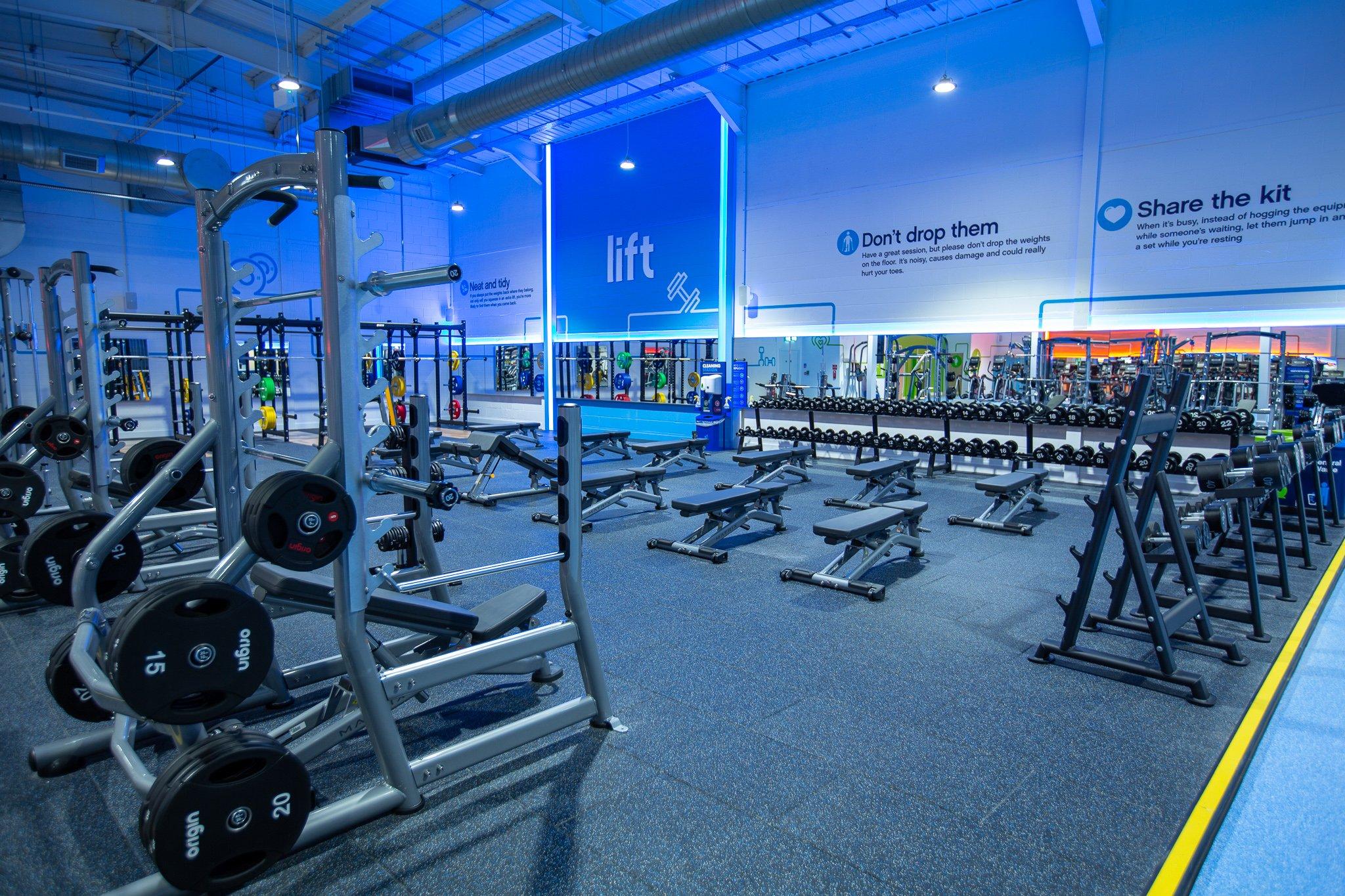 Free Weights Area